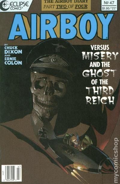 Airboy #47 FN/VF 7.0 1989 Stock Image