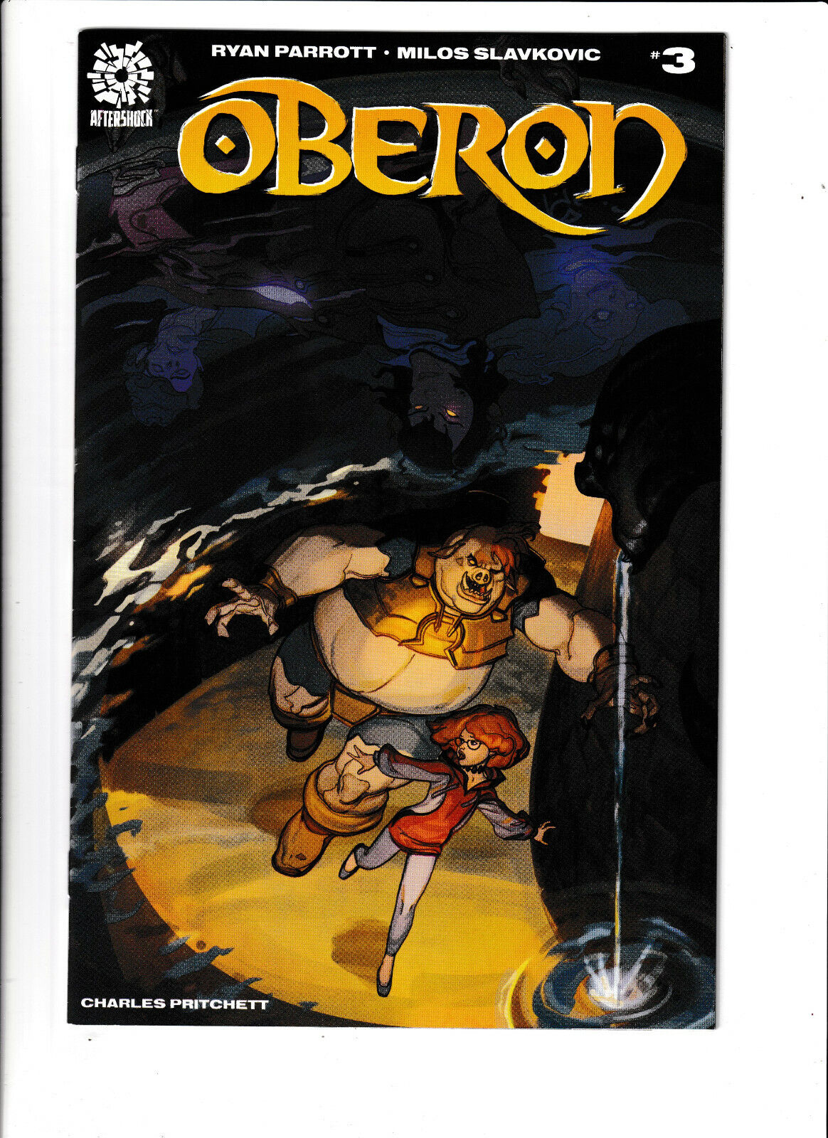 Oberon #3 NM- 9.2 Aftershock Comics Science Fiction/Fantasy 2019