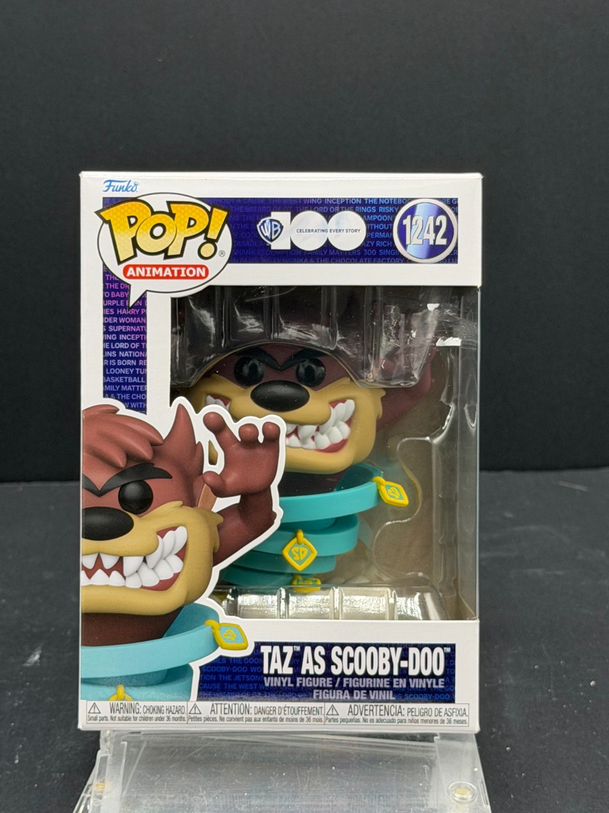 Funko Pop Taz as Scooby-Doo #1242 Warner Bros 100th Anniversary