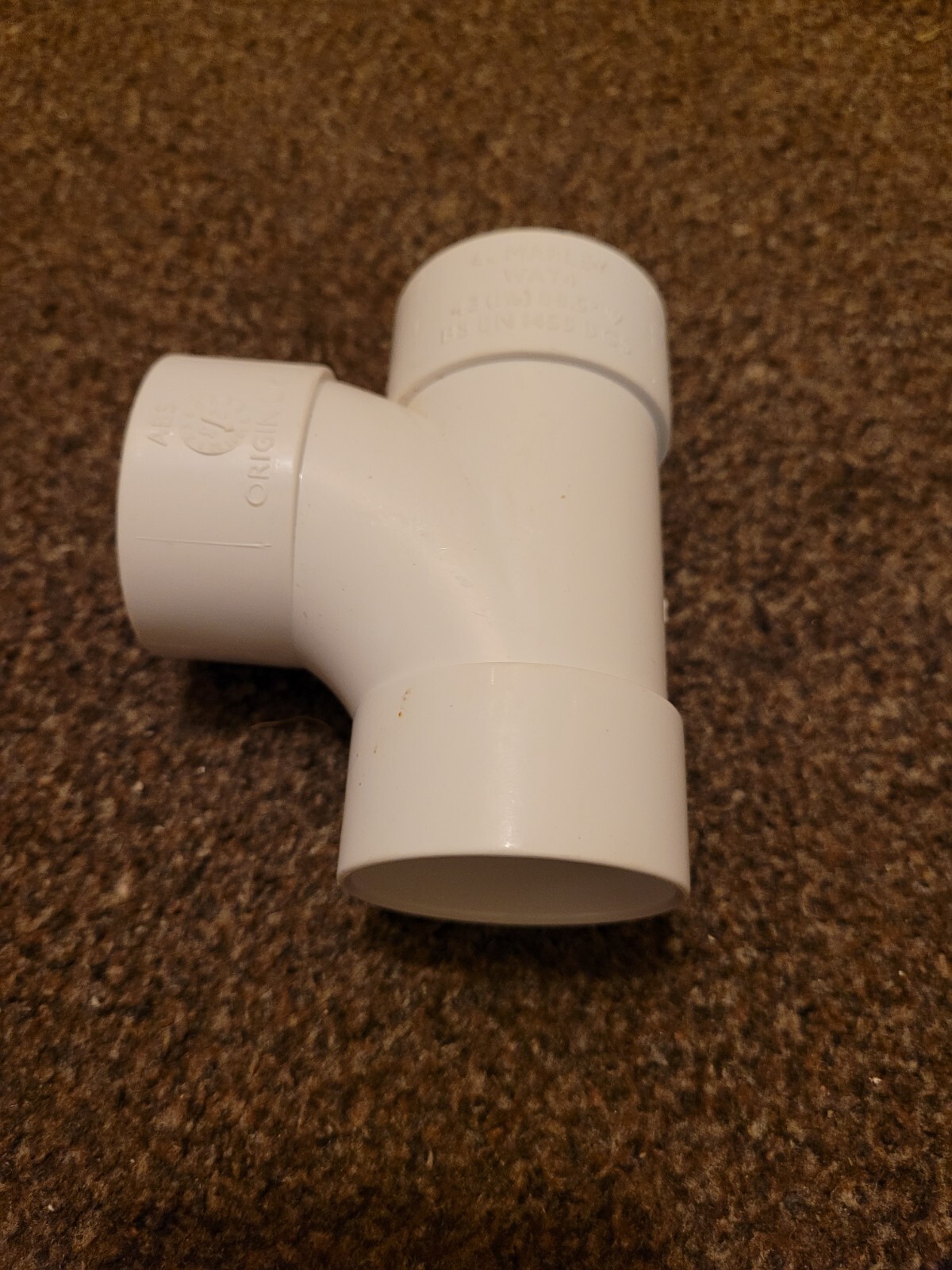 T Marley Solvent Waste 88.5deg equal tee 40mm White