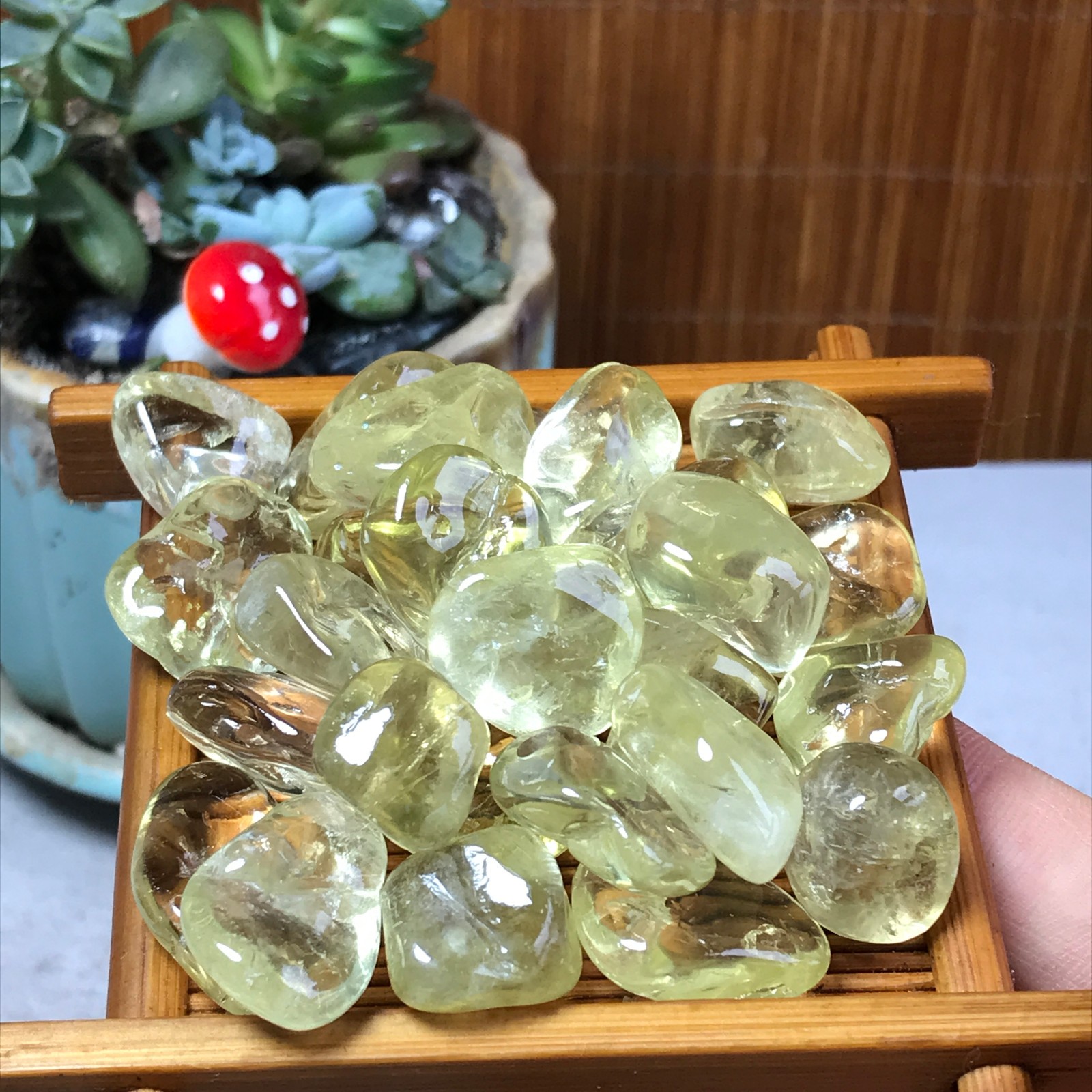27pcs Natural yellow quartz Crystal gemstone Polish Mineral Specimen 89g A6817 27pcs Natural yellow quartz Crystal gemstone Polish Mineral Specimen 89g A6817