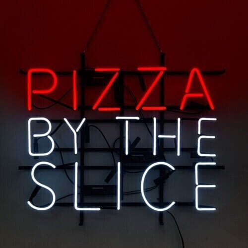 New Pizza By The Slice Neon Sign 20\