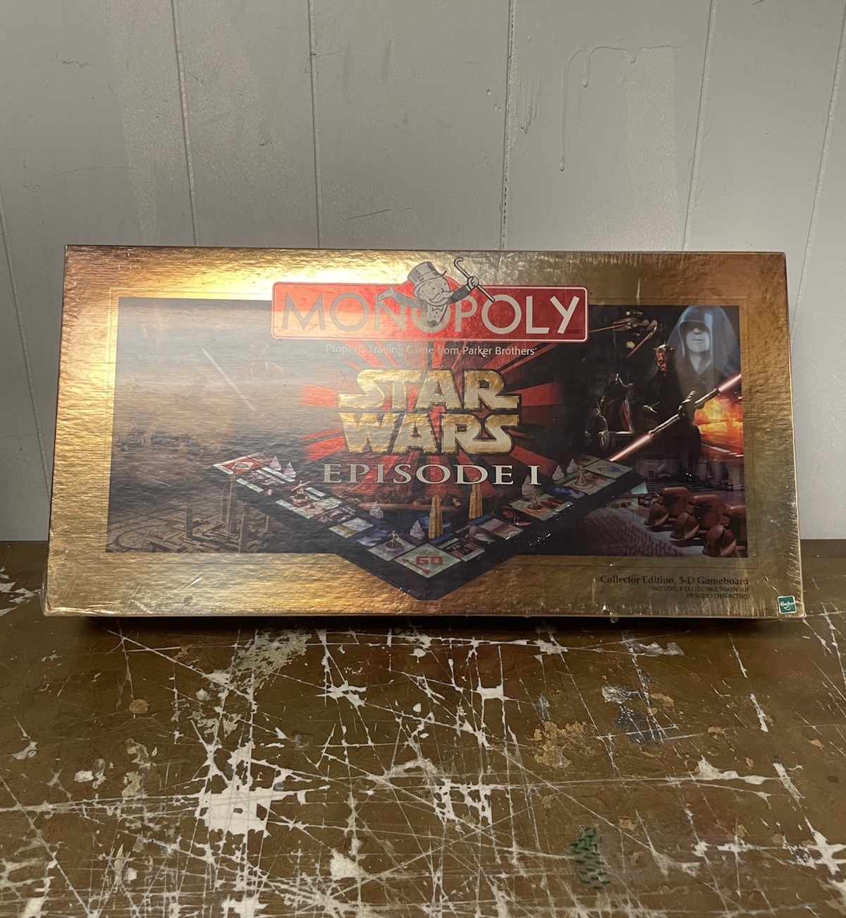 Star Wars Episode 1 Monopoly Collector Edition 3-D Game board New Sealed 1999