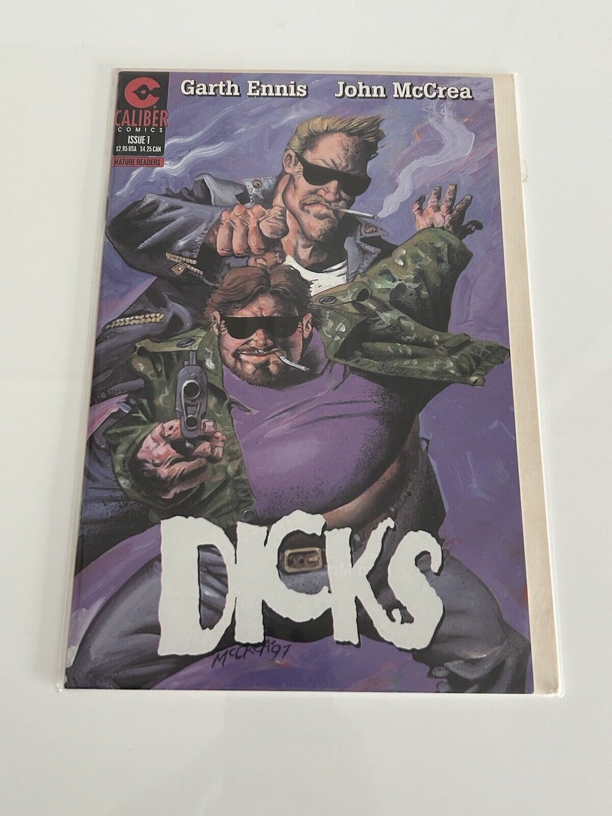 Dicks #1 Caliber Comics- Garth Ennis - combine shipping