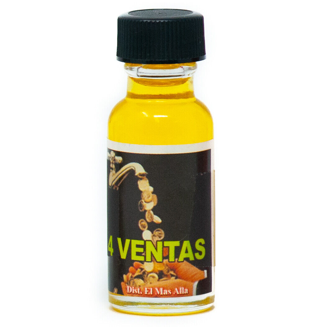 Aceite Espiritual 4 Ventas - Anointing Oil - Spiritual Oil - Mystical Oil