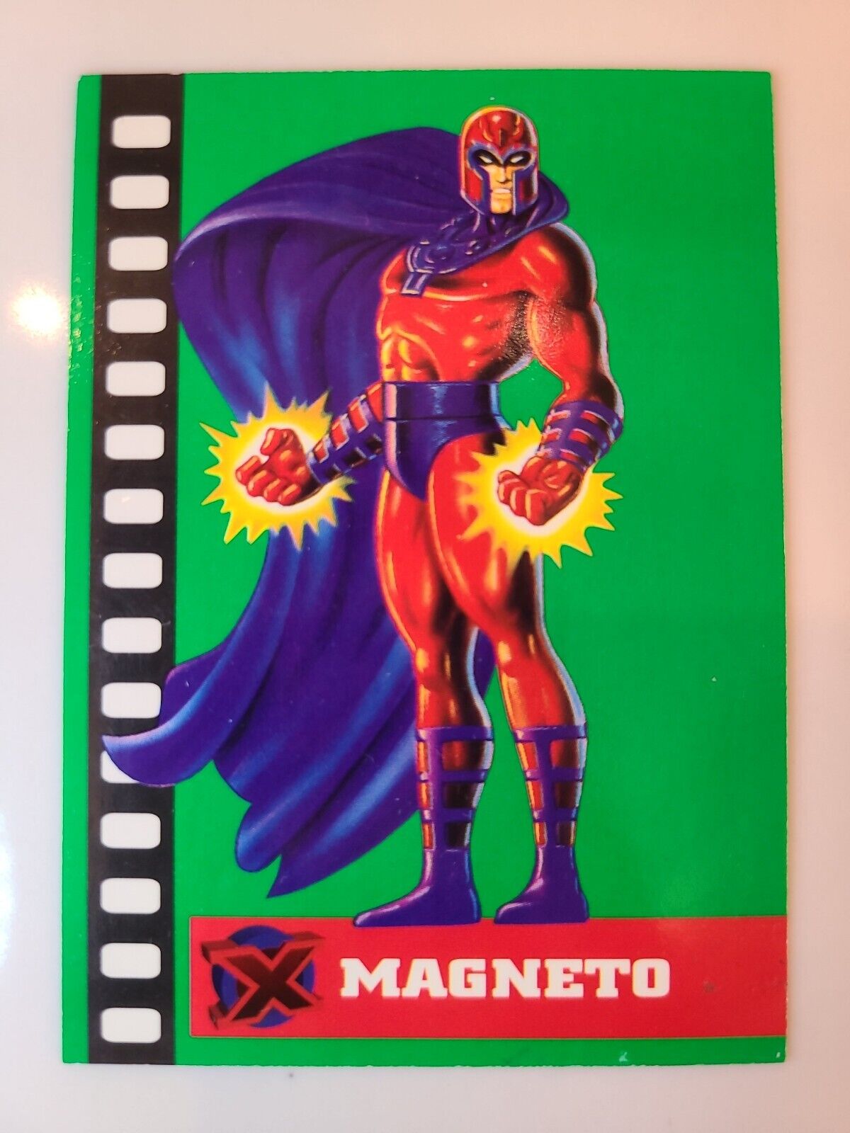 Rare 1994/95 Fleer Ultra X-Men Toy Biz MAGNETO Suspended Animation PROMO Card