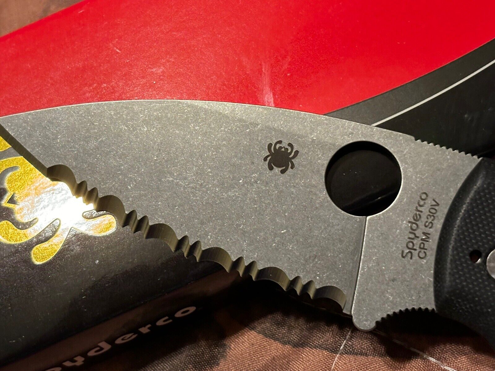 Spyderco Shaman Folding Knife 3.58\
