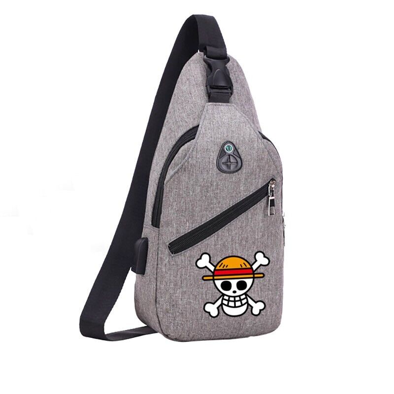 Outdoor Chest Bag Anime  Shoulder Bag Sling Satchel Travel Backpack NEW