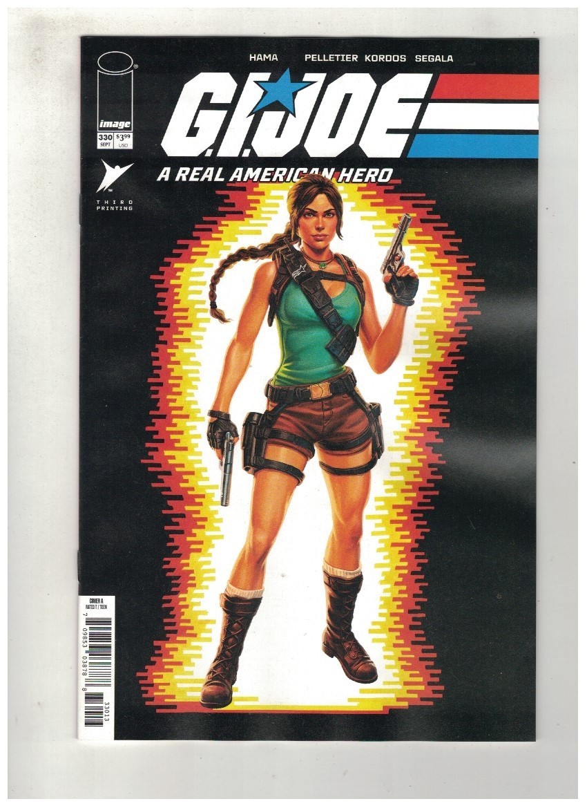 G.I. JOE: A REAL AMERICAN HERO #330 - RONIN DESIGN 3rd PRINTING VARIANT COVER G.I. JOE: A REAL AMERICAN HERO #330 - RONIN DESIGN 3rd PRINTING VARIANT COVER