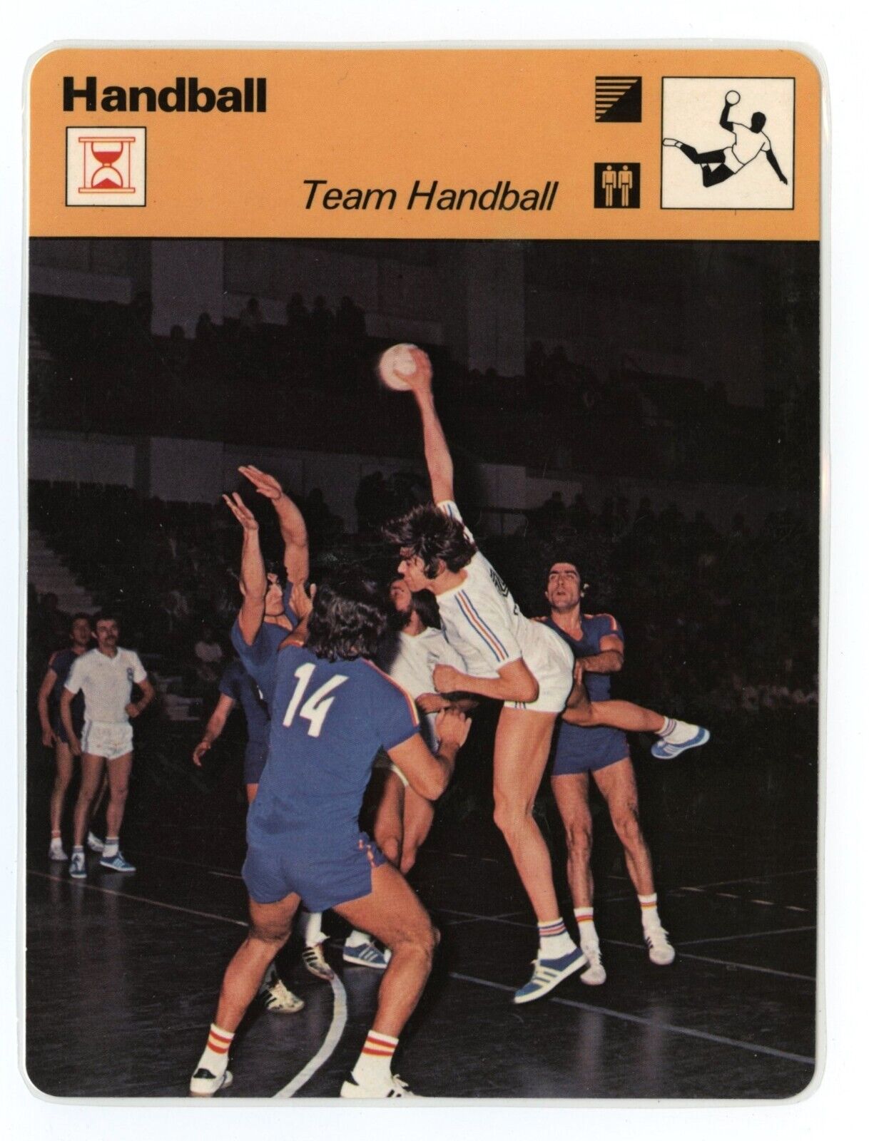 Team Handball - Handball   Sportscasters Card - LAMINATED