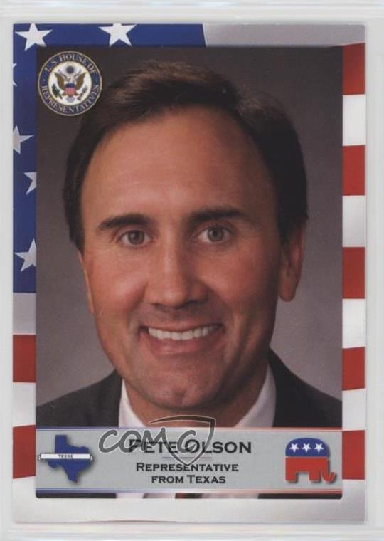 2020 Fascinating Cards US Congress Pete Olson #483 0n8