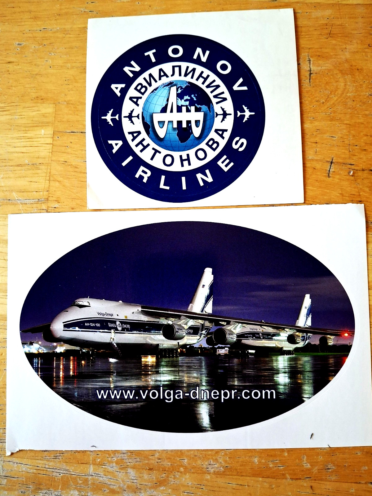 ANTONOV 124 Volga-Dnepr 2 Stickers ANTONOV 124 Volga-Dnepr 2 Stickers