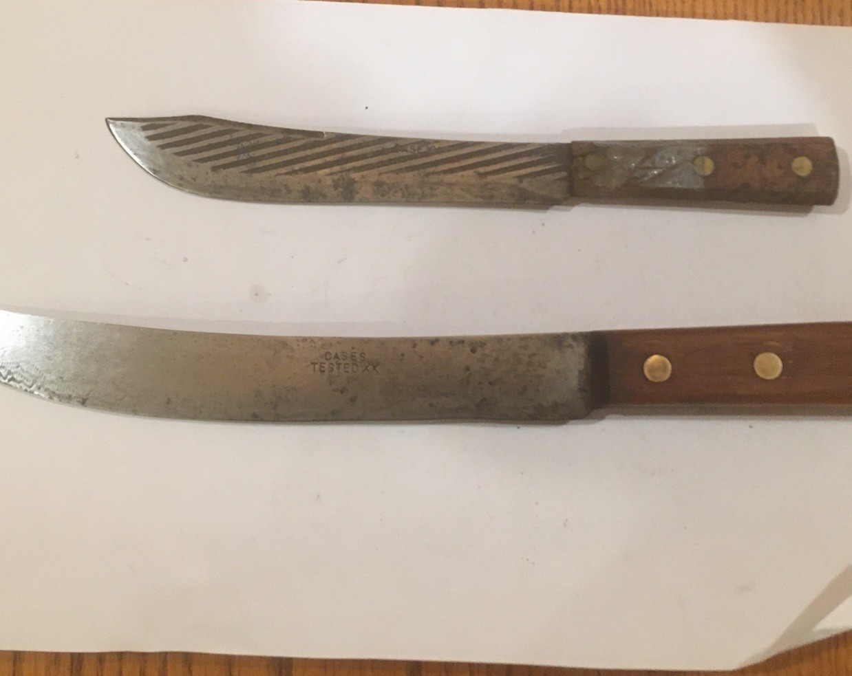 (2) Vintage Case XX Knives