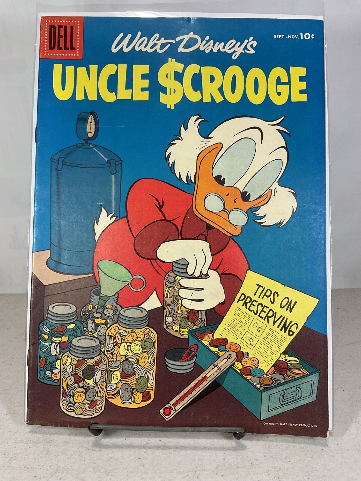 Dell Comics Walt Disney's Uncle Scrooge #15 1956 VF