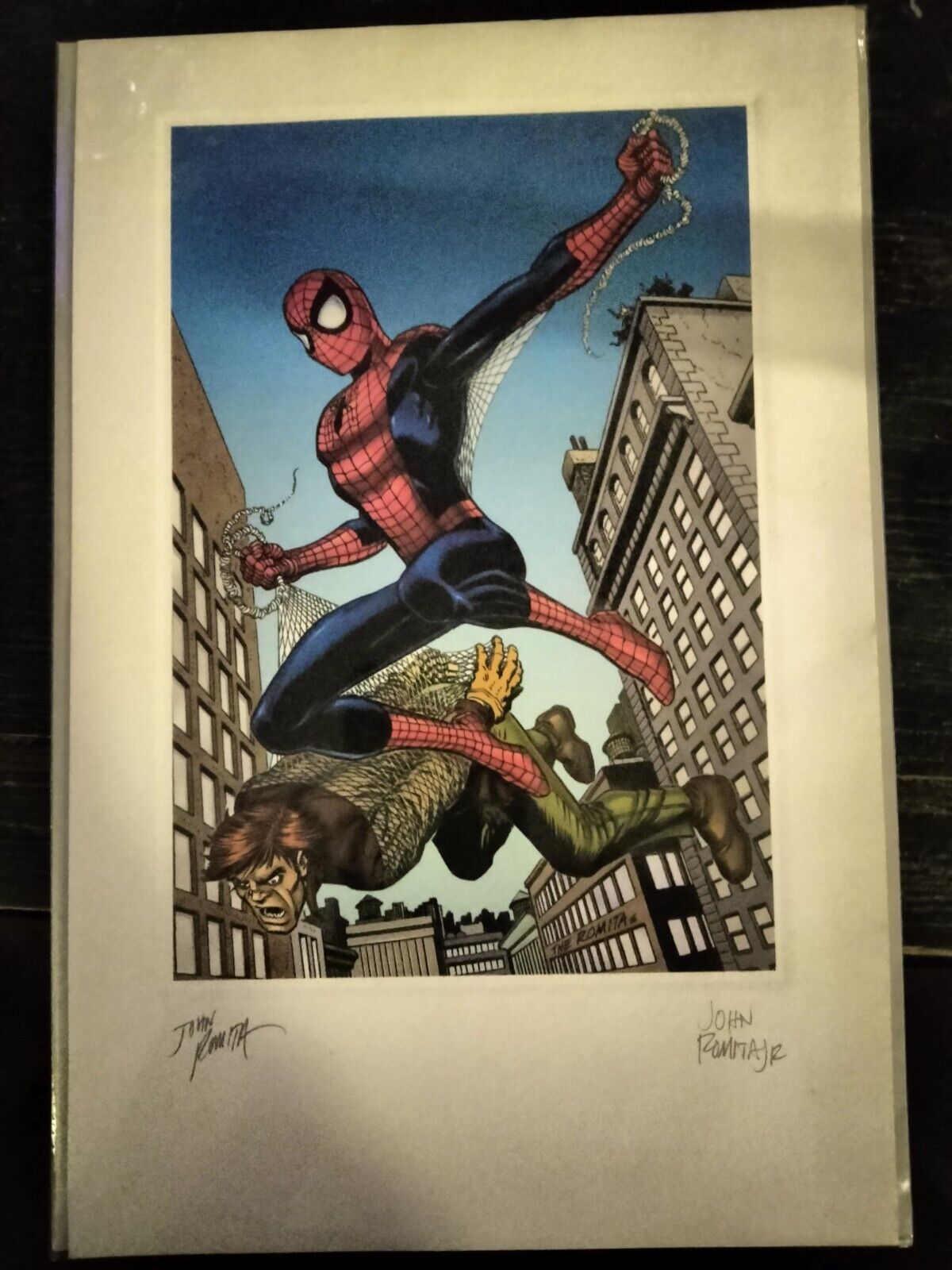 Spiderman With Great Power Comes Great Responsibility 2002  Print