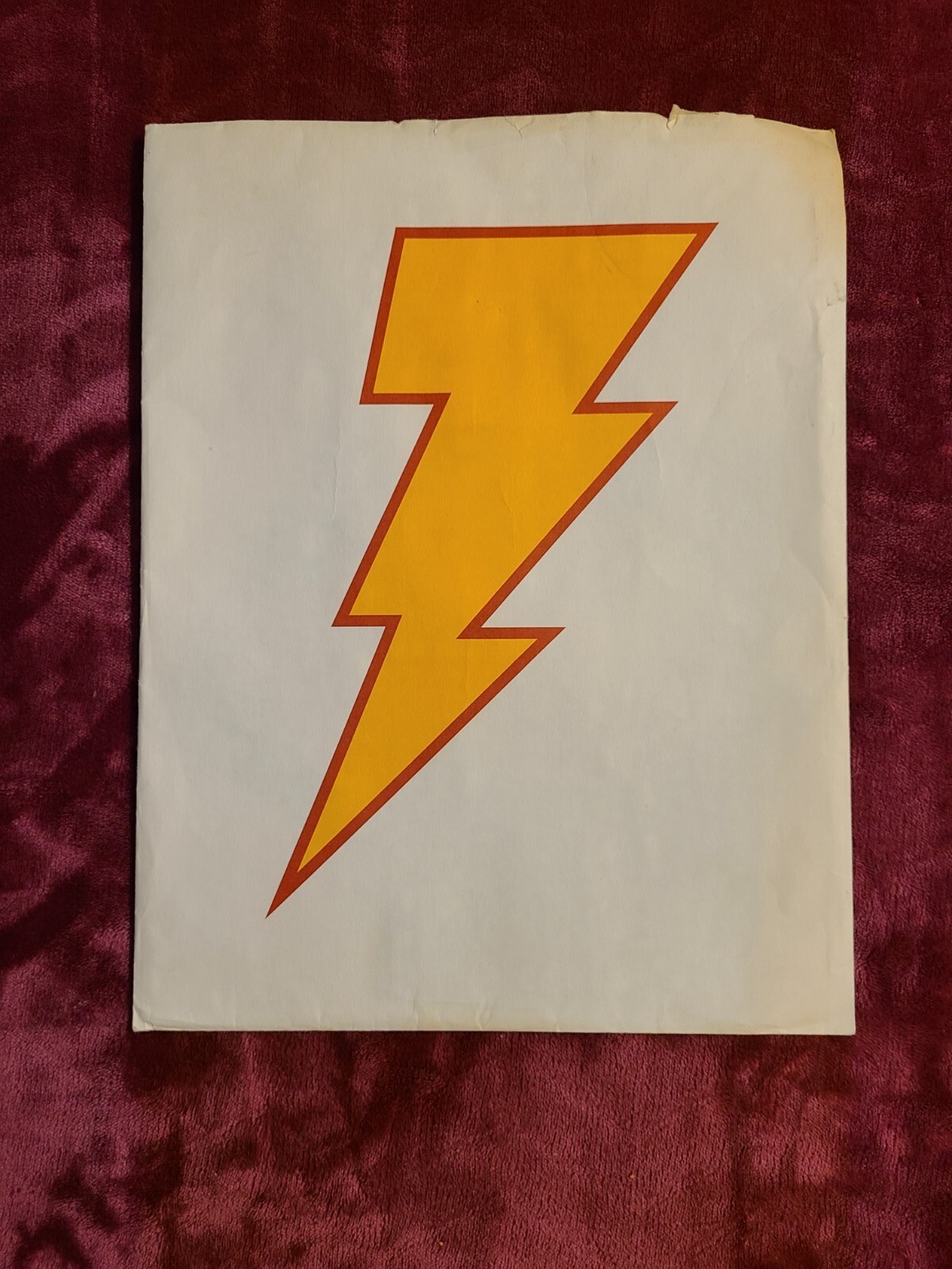 DC Comics The Power of SHAZAM sales pack 1994, letter, envelope, 2 flyers, co-op DC Comics The Power of SHAZAM sales pack 1994, letter, envelope, 2 flyers, co-op
