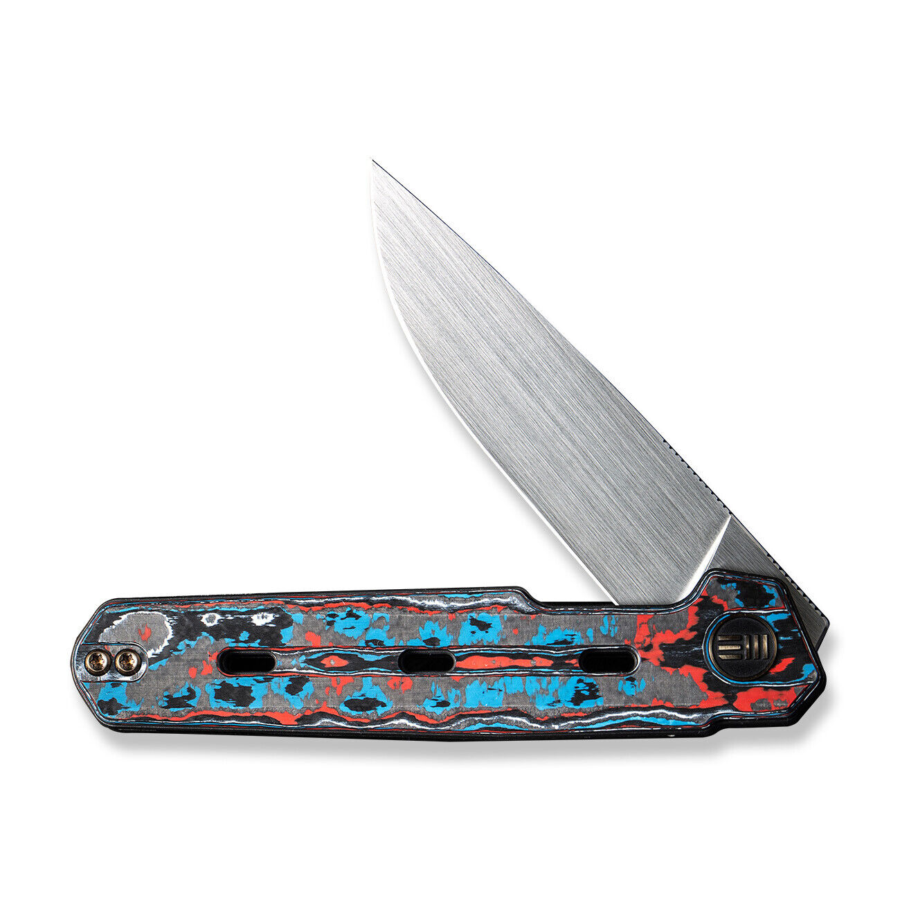 WE Knife Navo Liner Lock 22026-4 Nebula Fat Carbon Fiber CPM-20CV Pocket Knives