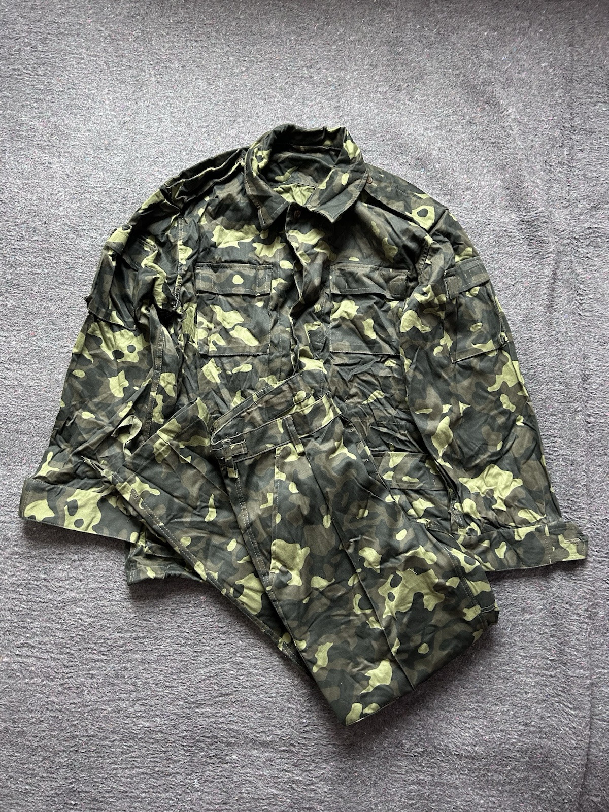 Ukrainian Army Dubok TTSKO Camouflage Uniform Early 2000s Surplus