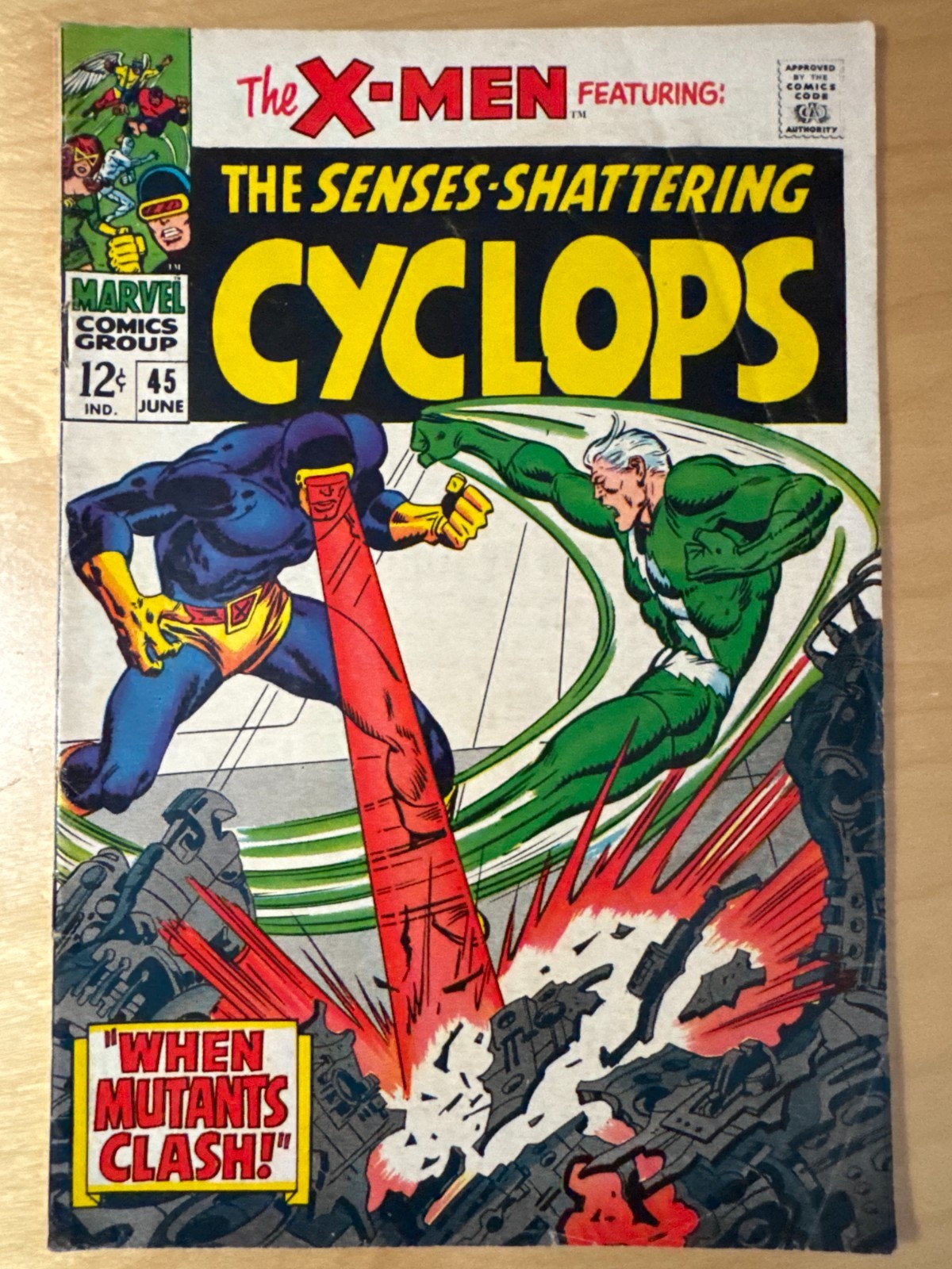 X-Men (1963) #45 1968 Marvel Silver Age Comic Book