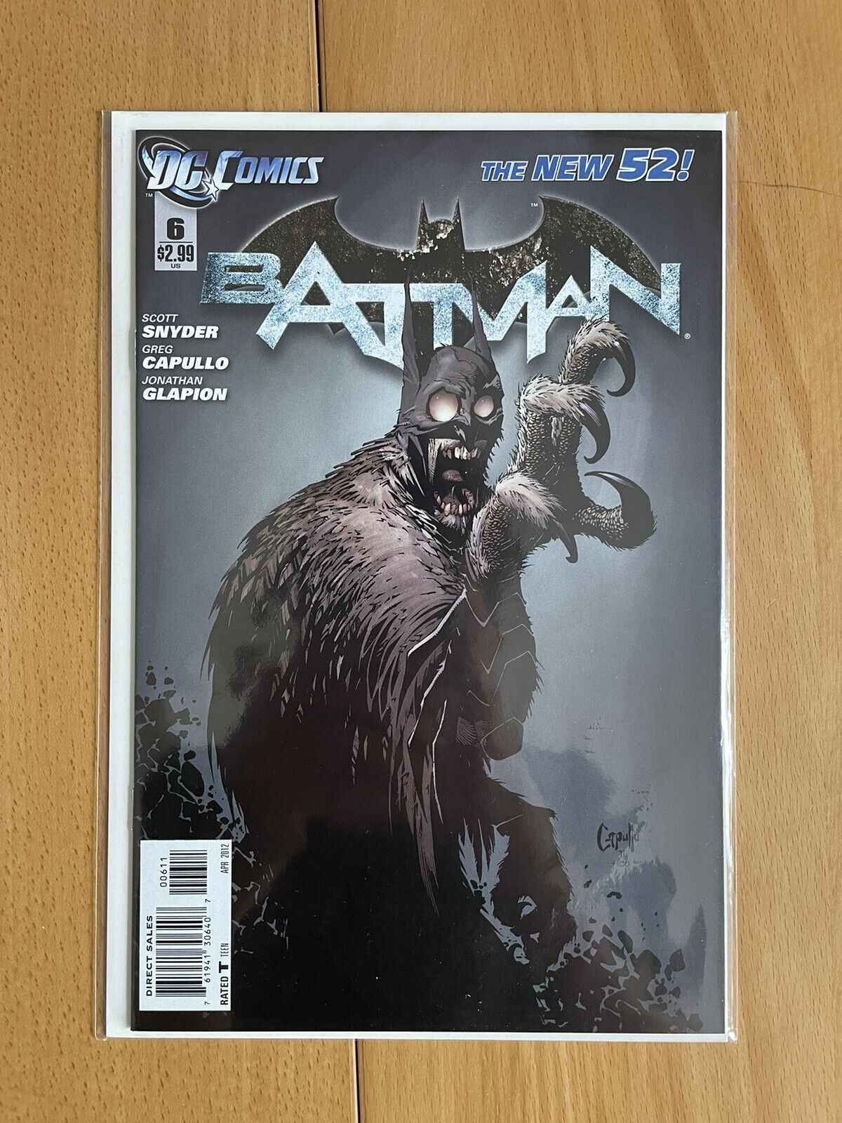 Batman #6 New 52 1st Full Appearance Court of the Owls HIGH GRADE (9.4+)