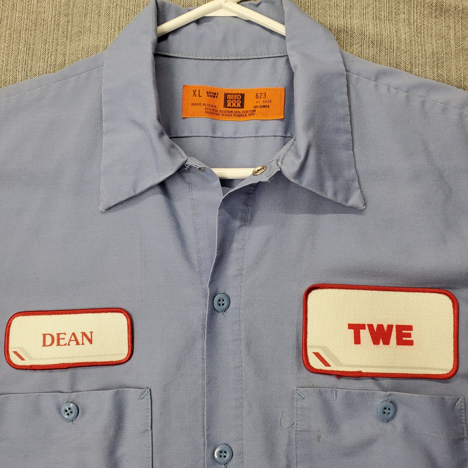 Vtg TWA Shirt Trans World Express TWE Airlines White Red Work Uniform Patch XL Vtg TWA Shirt Trans World Express TWE Airlines White Red Work Uniform Patch XL
