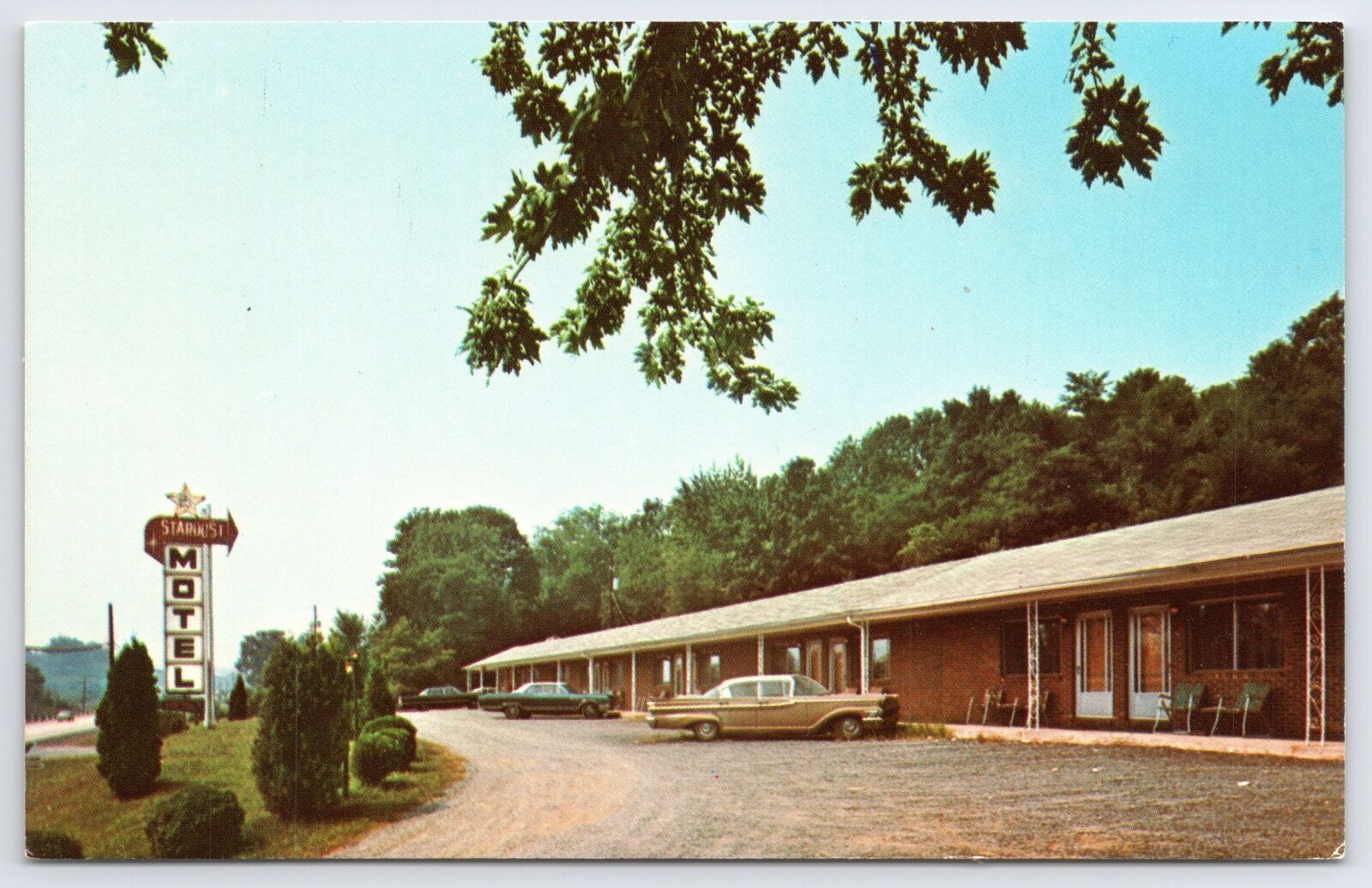 Stardust Motel Duncannon Pennsylvania PA Family Rooms Accomodation Postcard