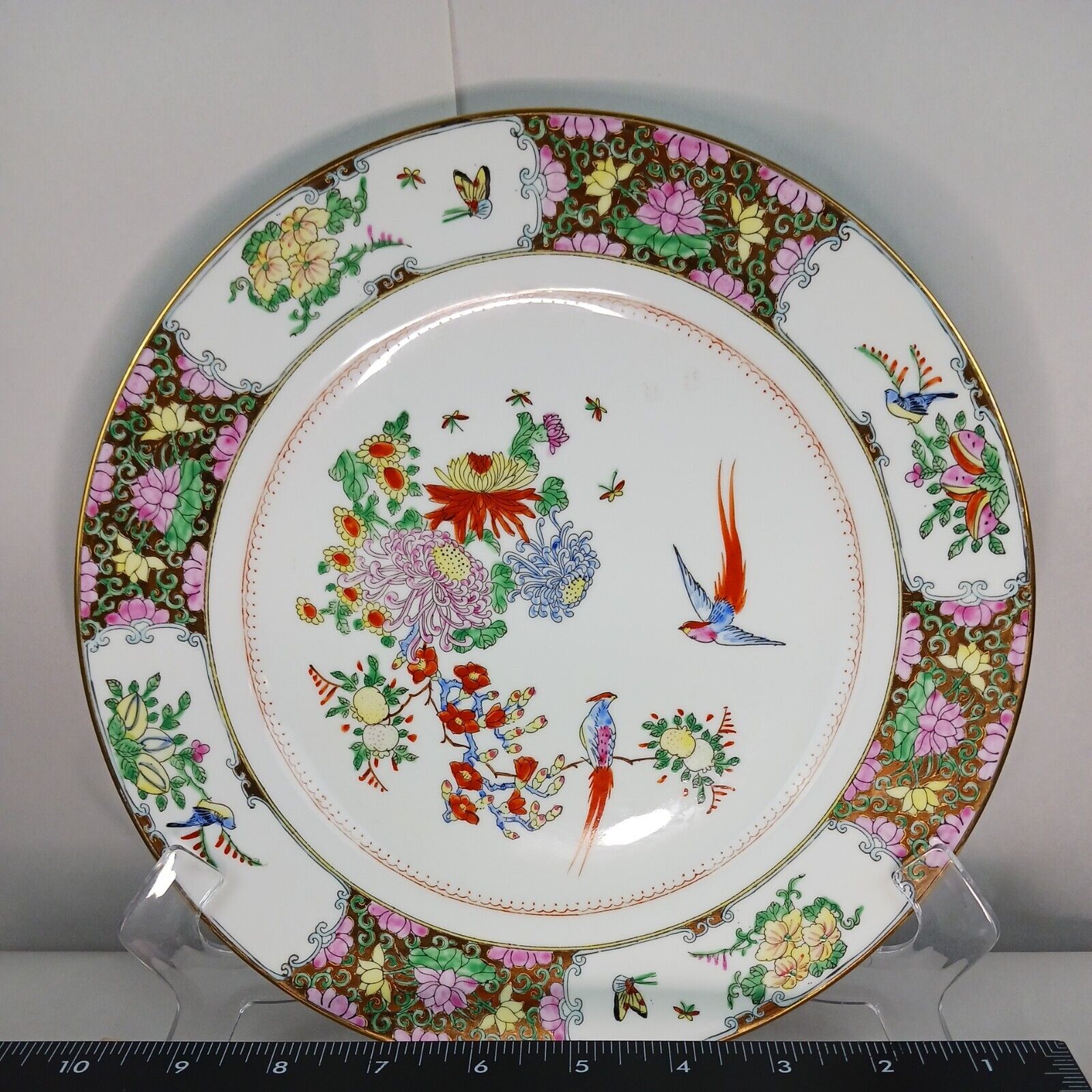 Set of 3 VTG Zhongguo Jingdezhen Chinese Porcelain 10\