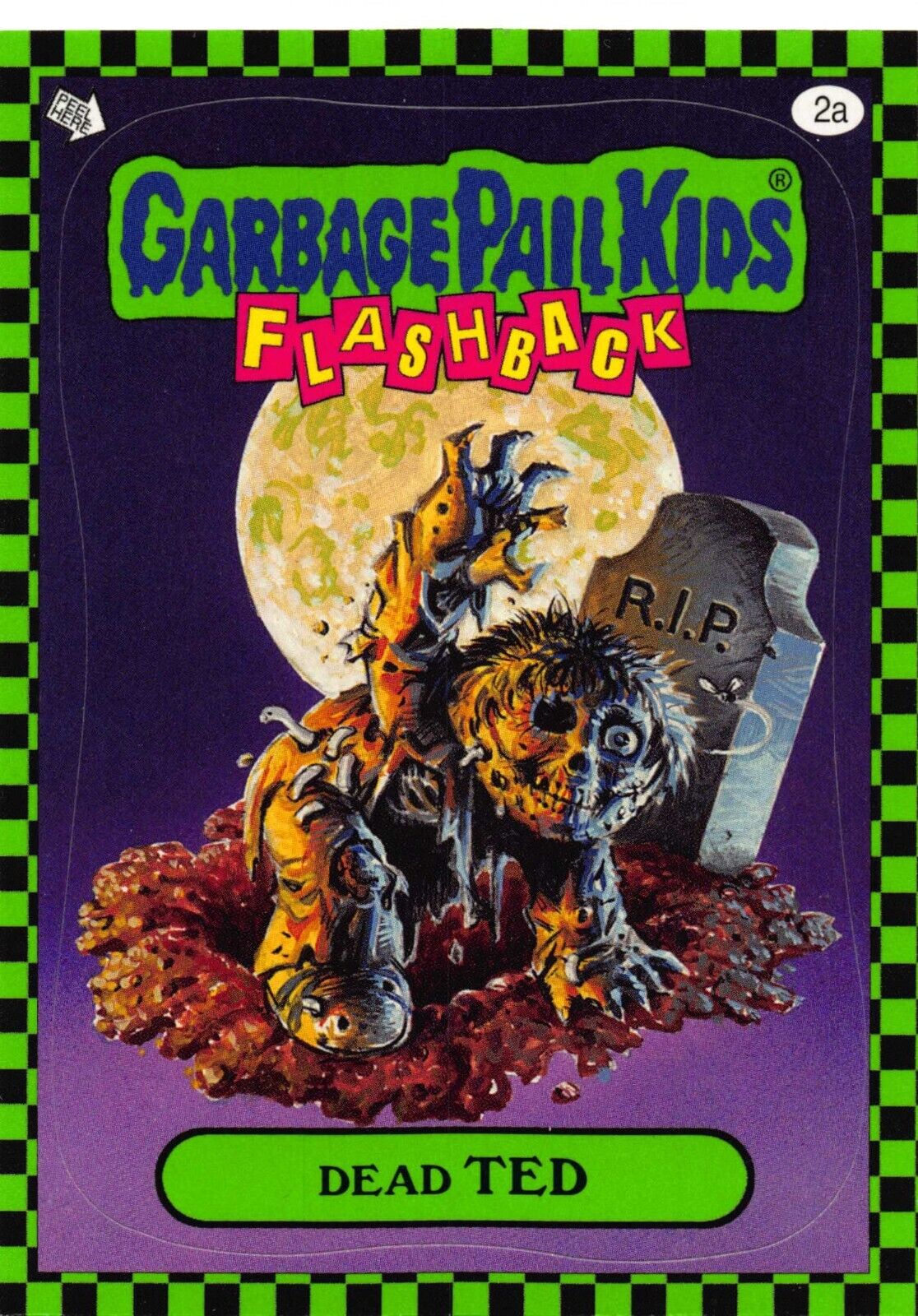 Green Parallel 2010 Garbage Pail Kids FLASHBACK 1 Complete Your Set U PICK GPK