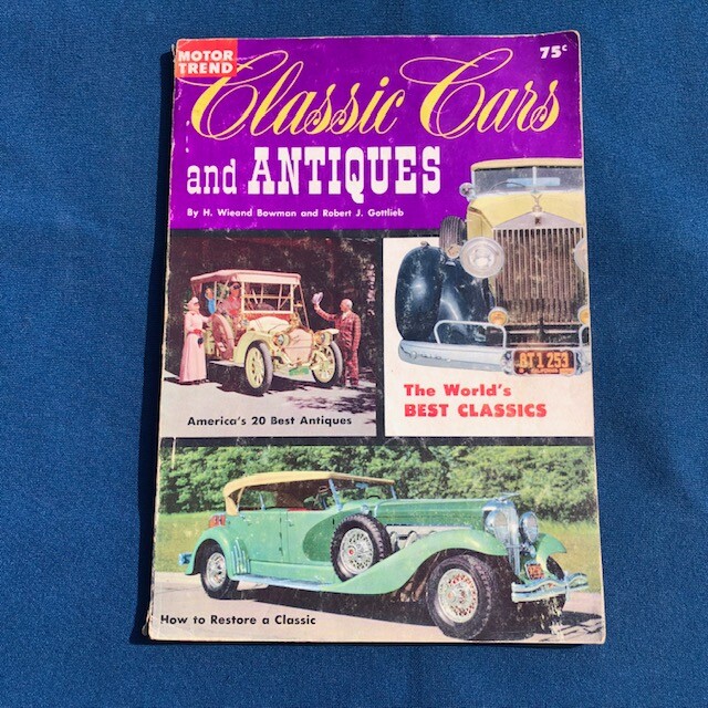 1953 Motor Trend Book 111 Classic Cars and Antiques 