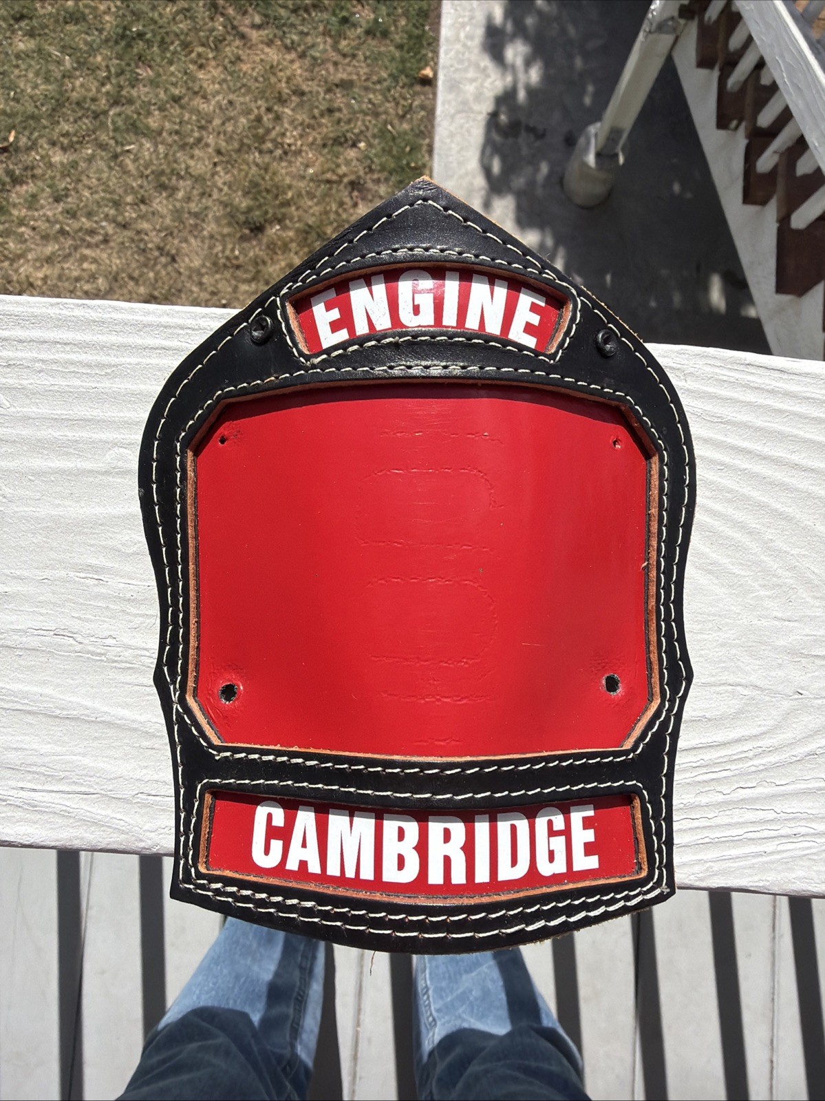 Cairns Leather Fire Helmet Shield Cambridge Cairns Leather Fire Helmet Shield Cambridge