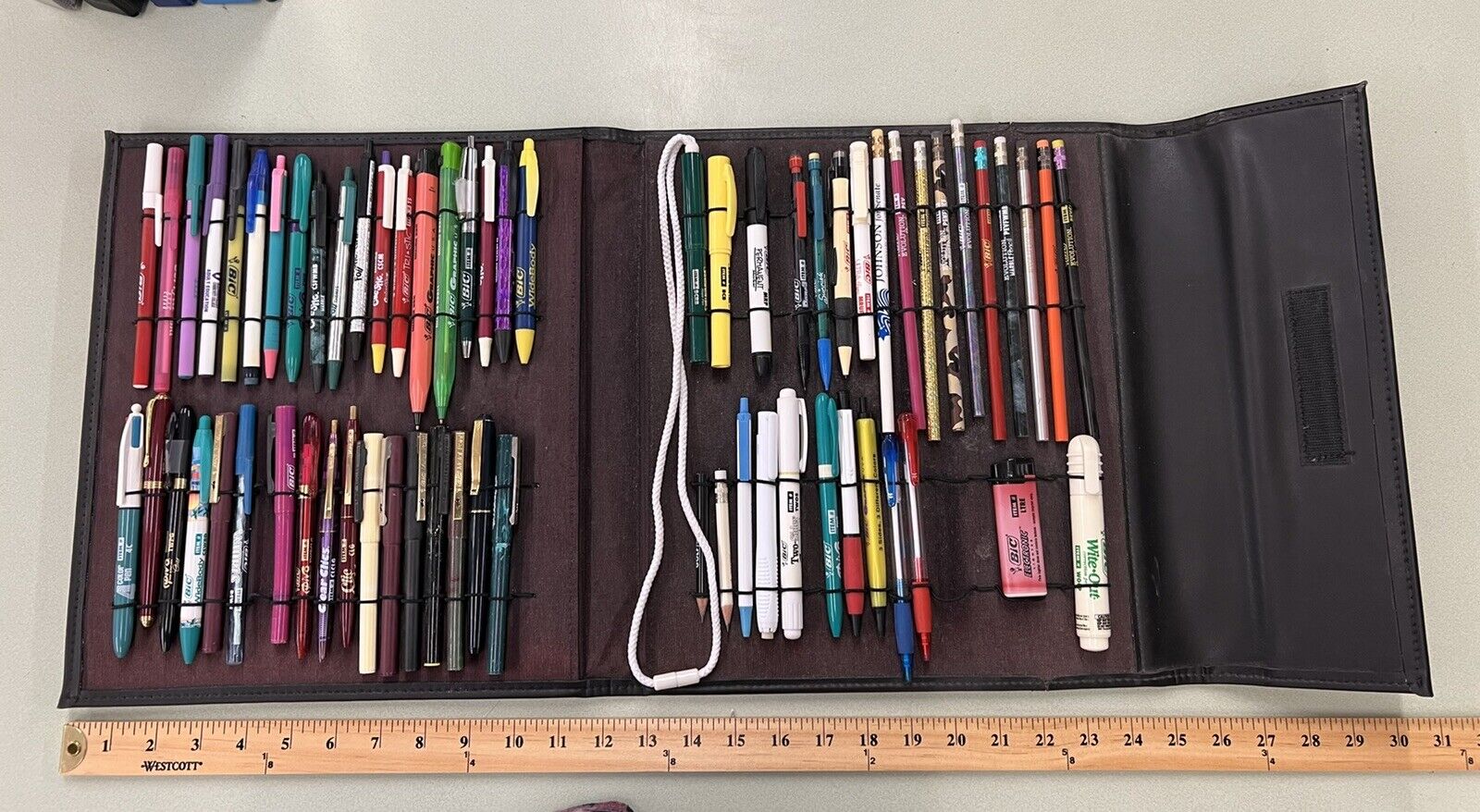 Vintage 90s/Y2k BIC Pens And Pencils Salesman Sample Case Large Case So Cool