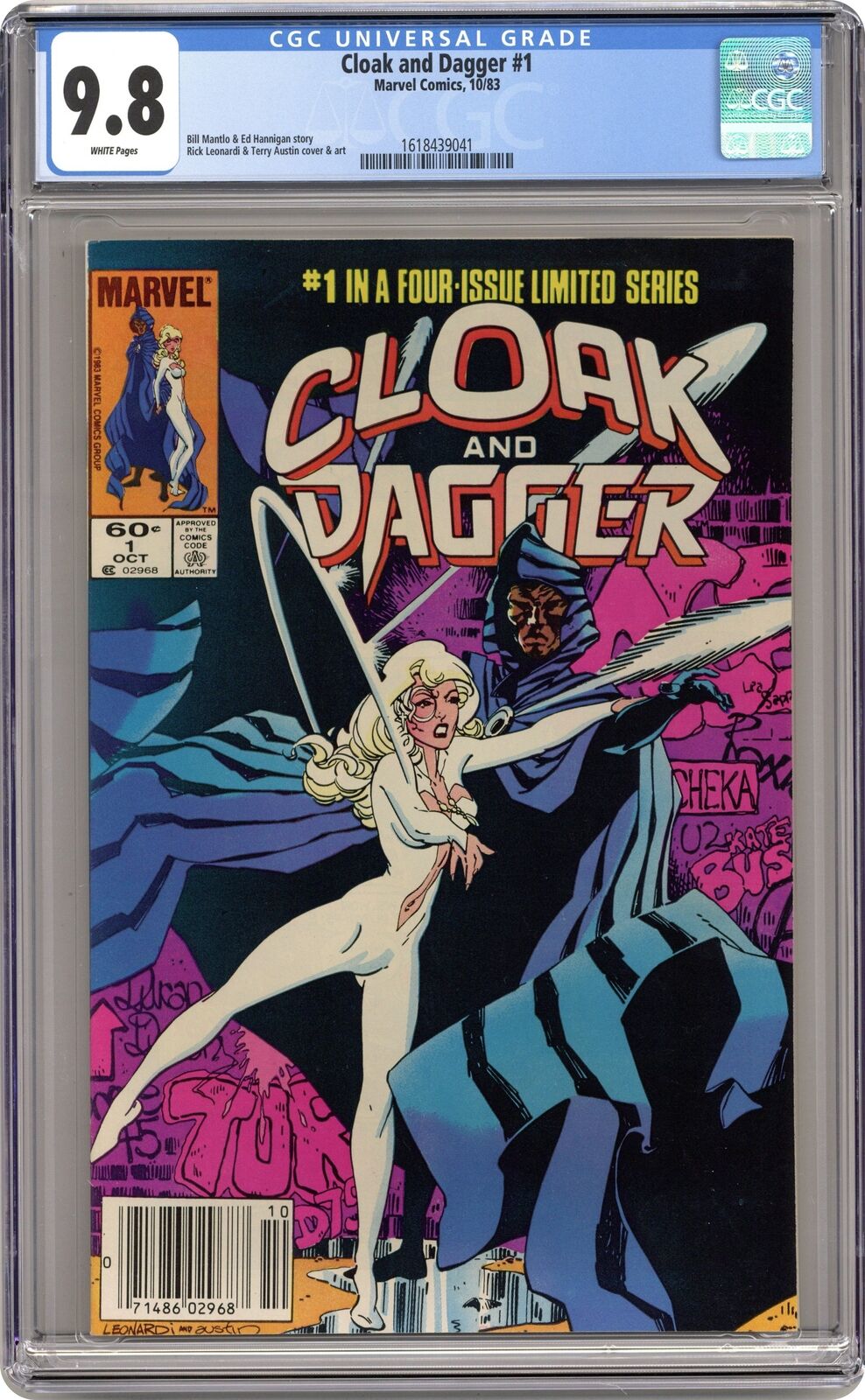 Cloak and Dagger #1 CGC 9.8 1983 1618439041