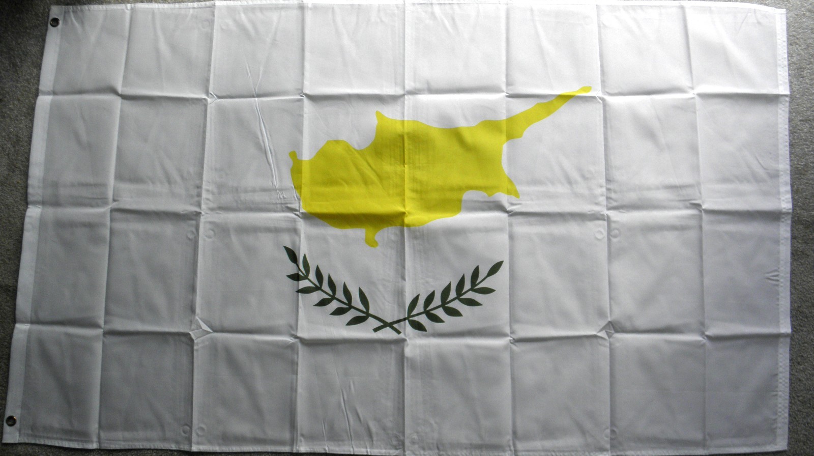 CYPRUS ISLAND POLYESTER INTERNATIONAL COUNTRY FLAG 3 X 5 FEET