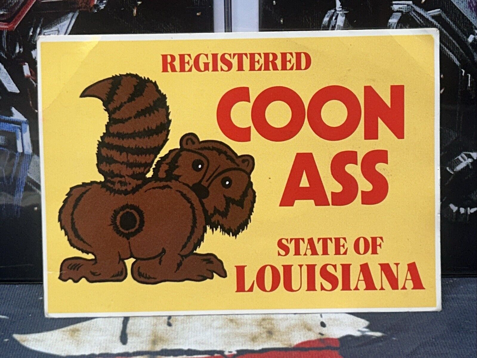 Vintage Postcard New Orleans Louisiana USA Registered 🤣 LOOK  6” X 4”