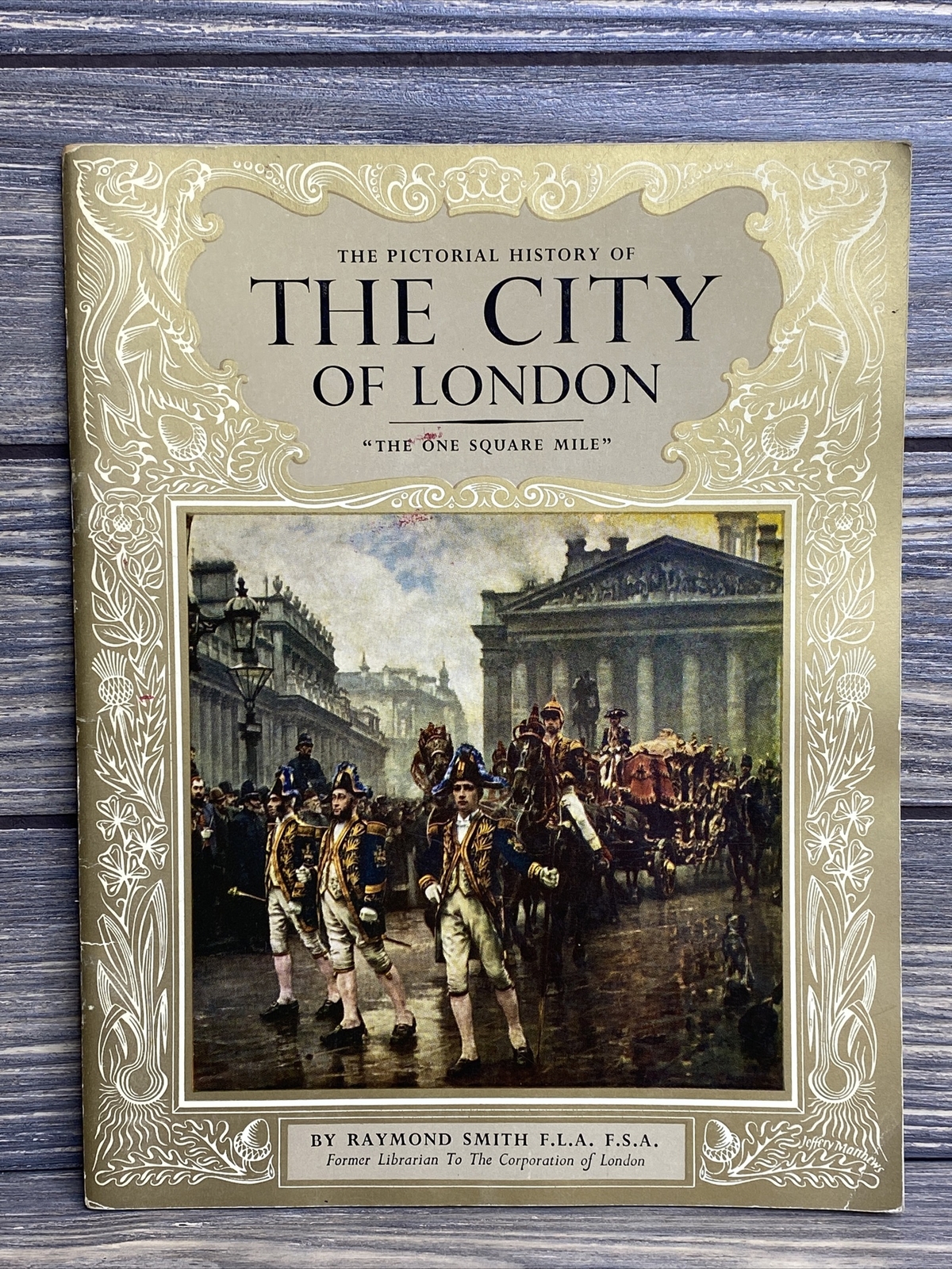 Vintage Souvenir Book The Pictorial History Of The City Of London Paperback