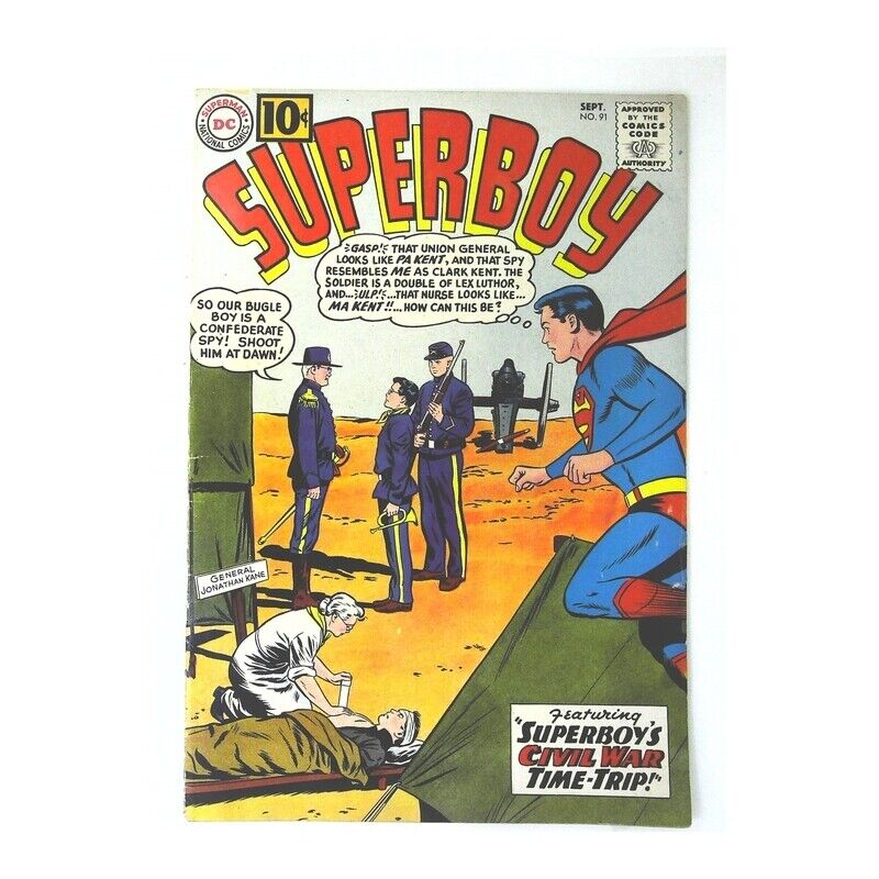 Superboy (1949 series) #91 in Fine minus condition. DC comics [o@