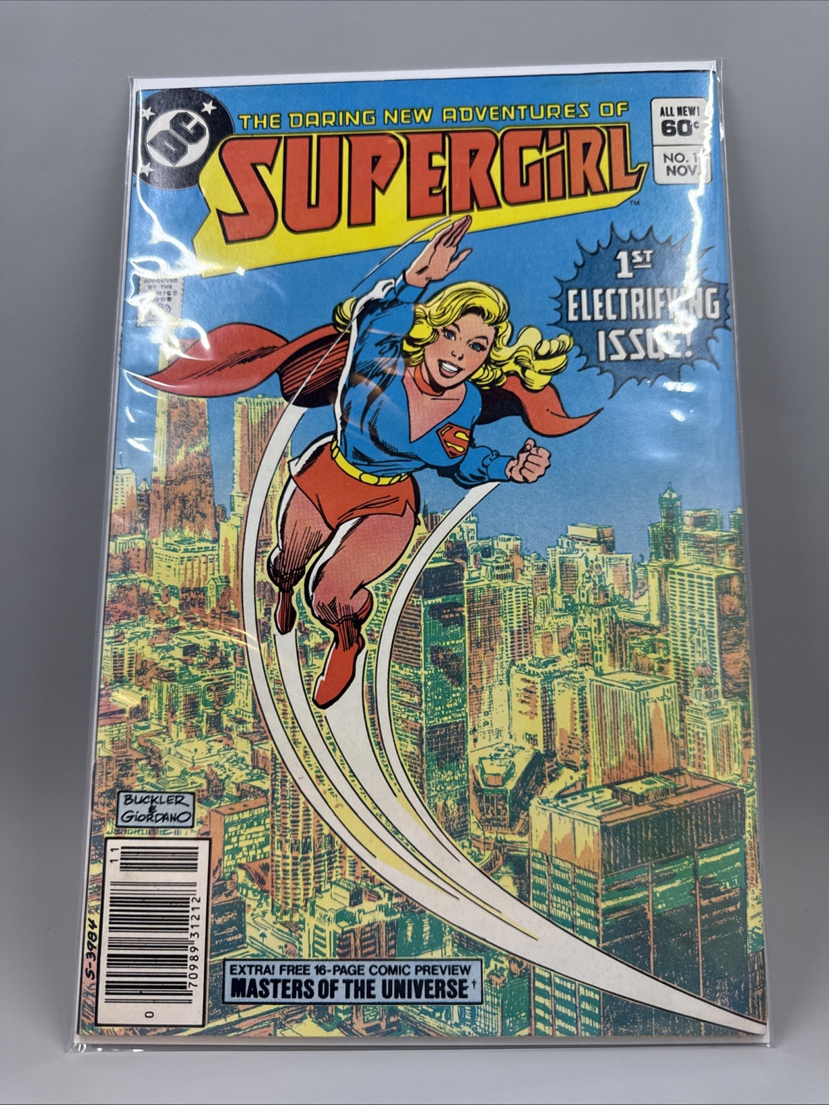 DC Comics The Daring New Adventures of Supergirl #1 1982 Bronze Age NEWSTAND DC Comics The Daring New Adventures of Supergirl #1 1982 Bronze Age NEWSTAND