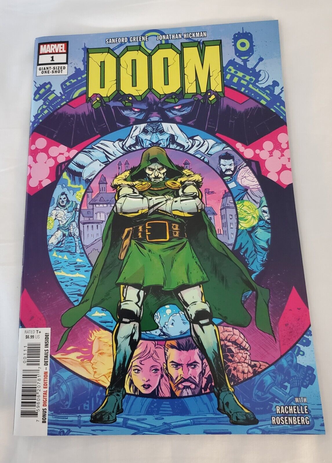 Doom#1A One Shot 1st Printing Doom Vs Galactus w/ Valeria Richards NM 2024 .