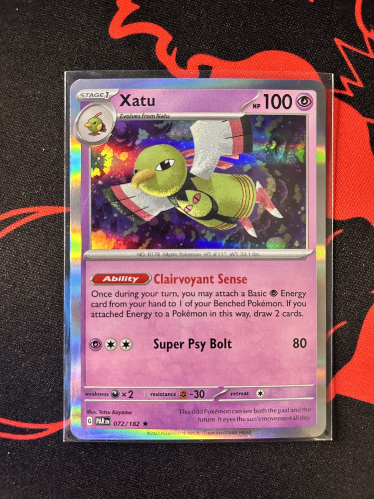 Xatu 072/182 Holo NM