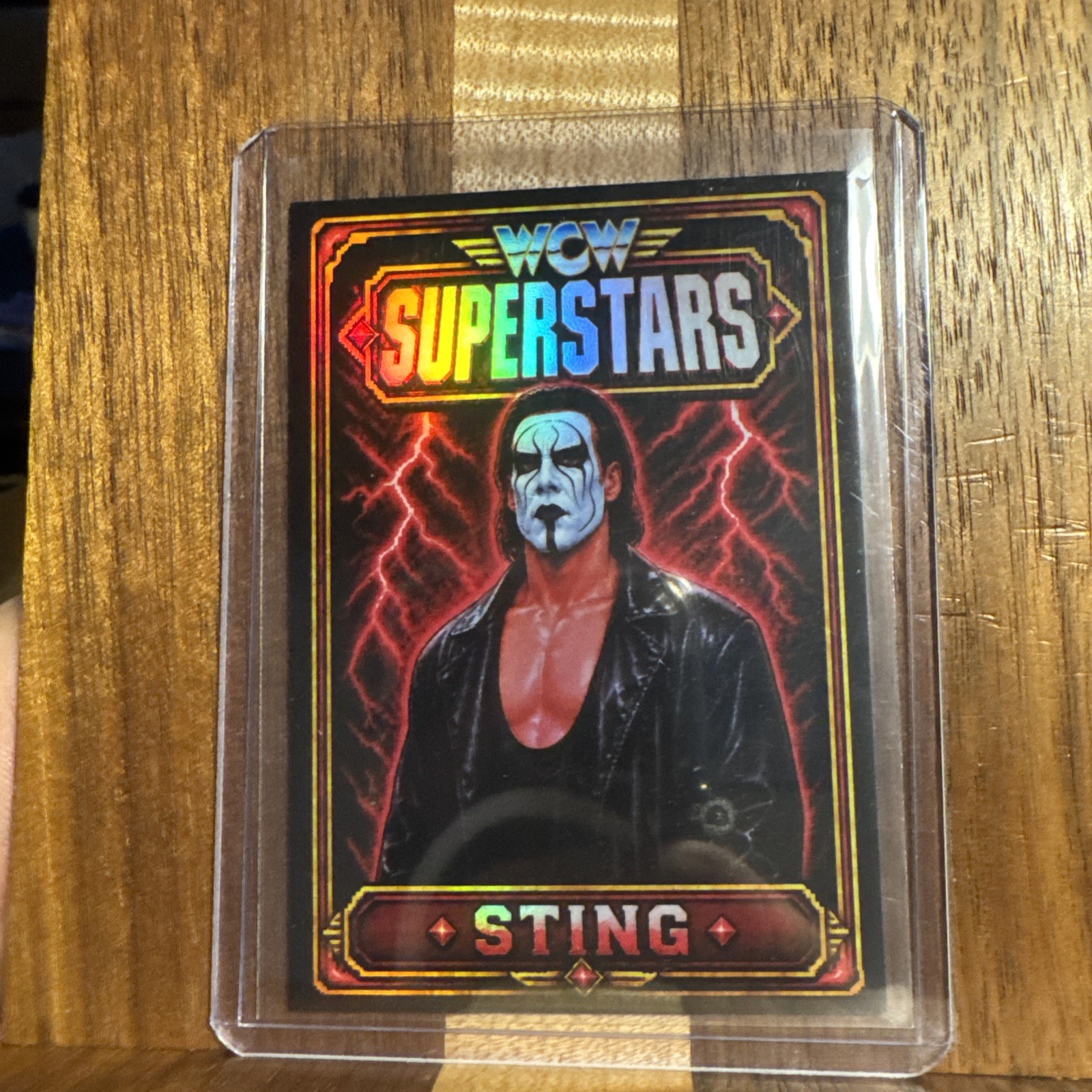 Wwf WWE Wcw Superstars Sting Nwo Parody RARE /99 Wwf WWE Wcw Superstars Sting Nwo Parody RARE /99