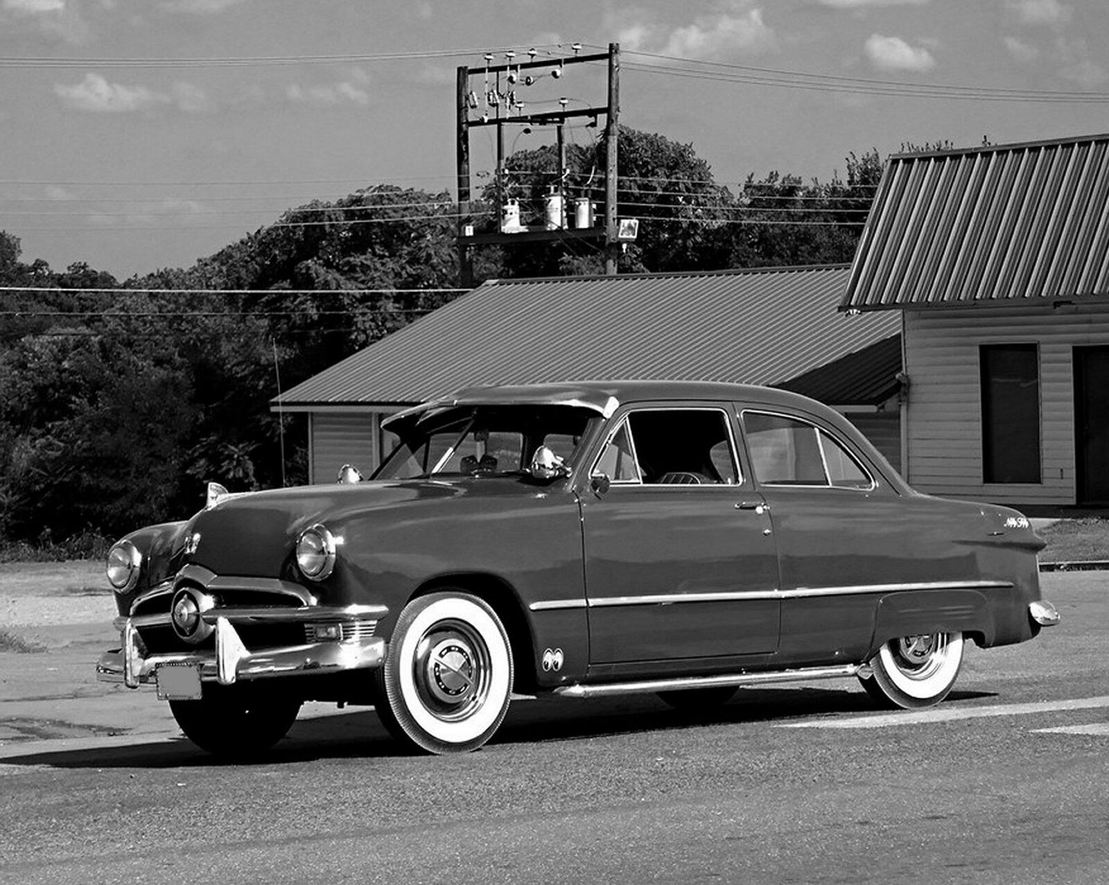 1950 FORD Custom Club Sedan PHOTO  (209-R)