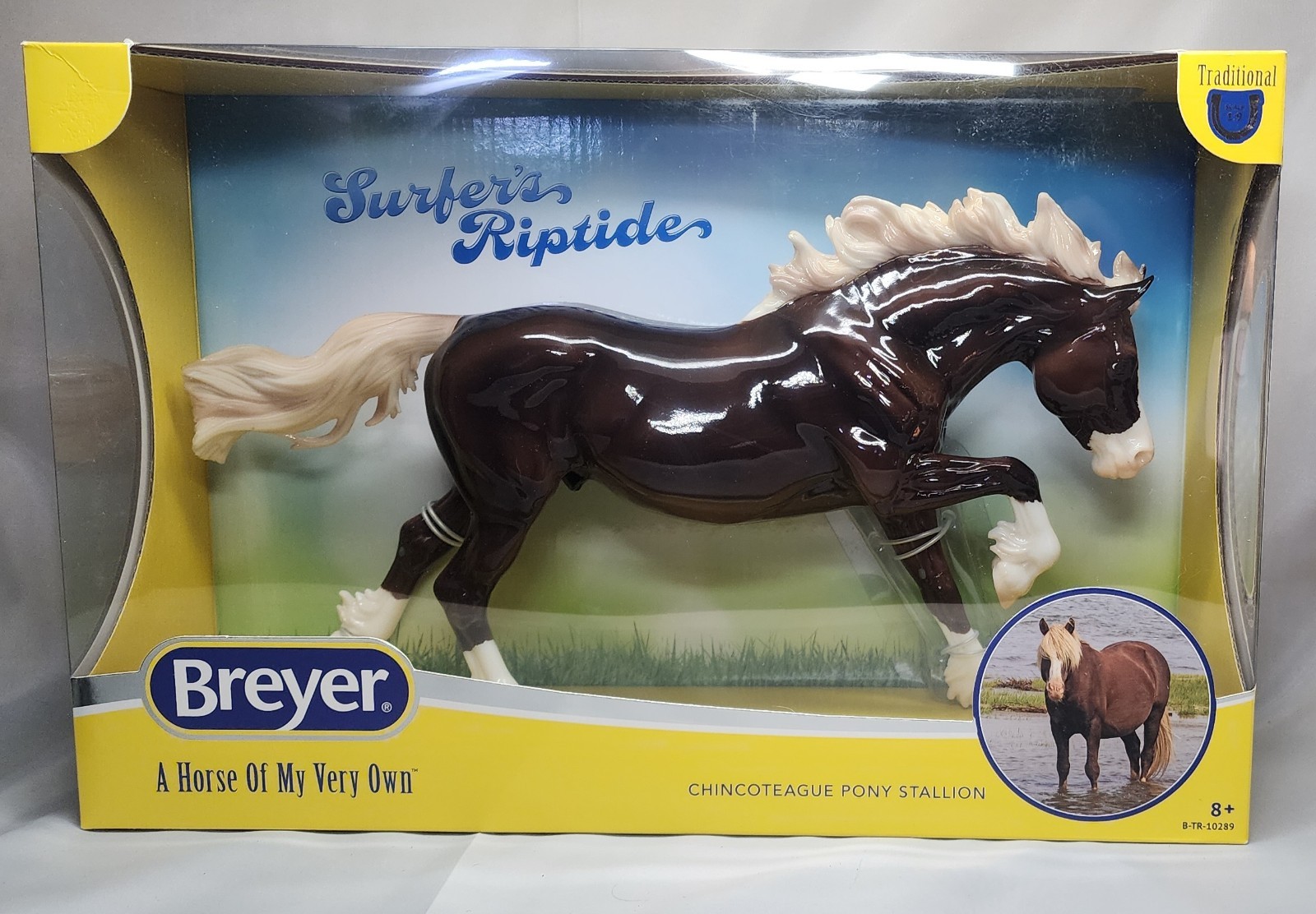 Breyer New NIB GLOSSY Surfer's Riptide #B-CS-10743 Llewellyn Welsh Cob Pony Mold