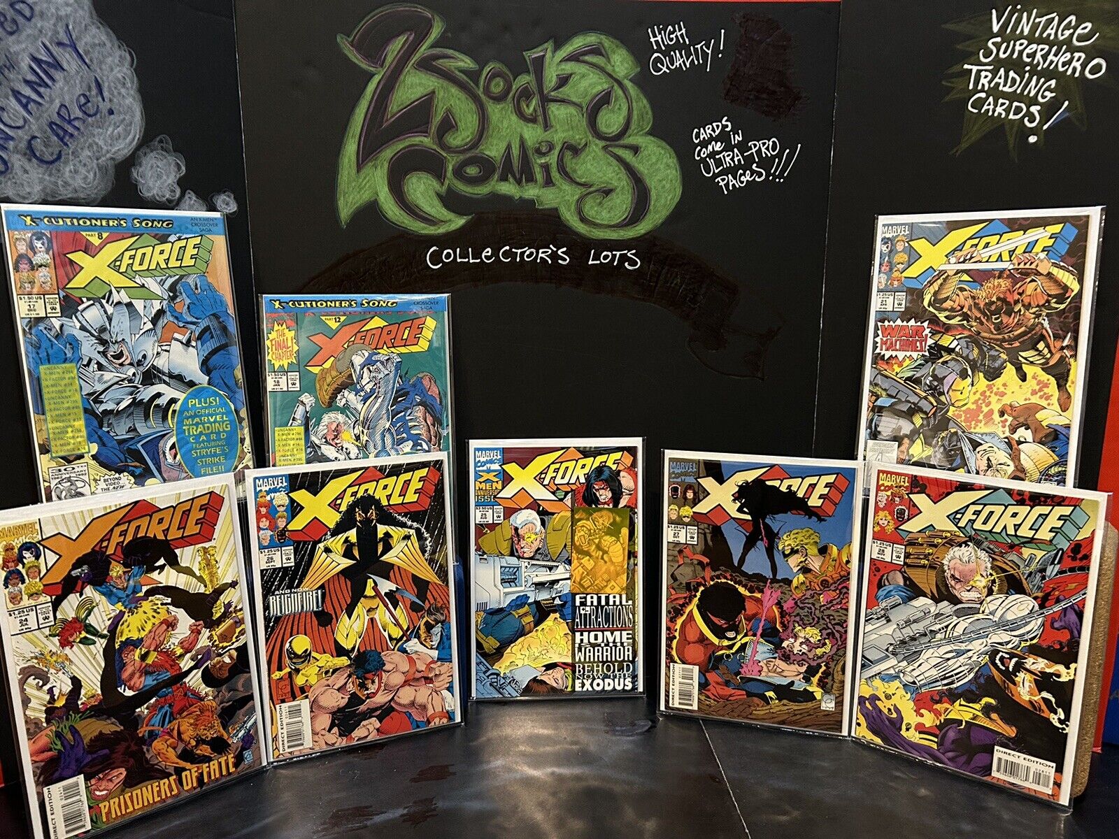 X-Force 8 Comics Marvel Comic Book Lot (17-28)