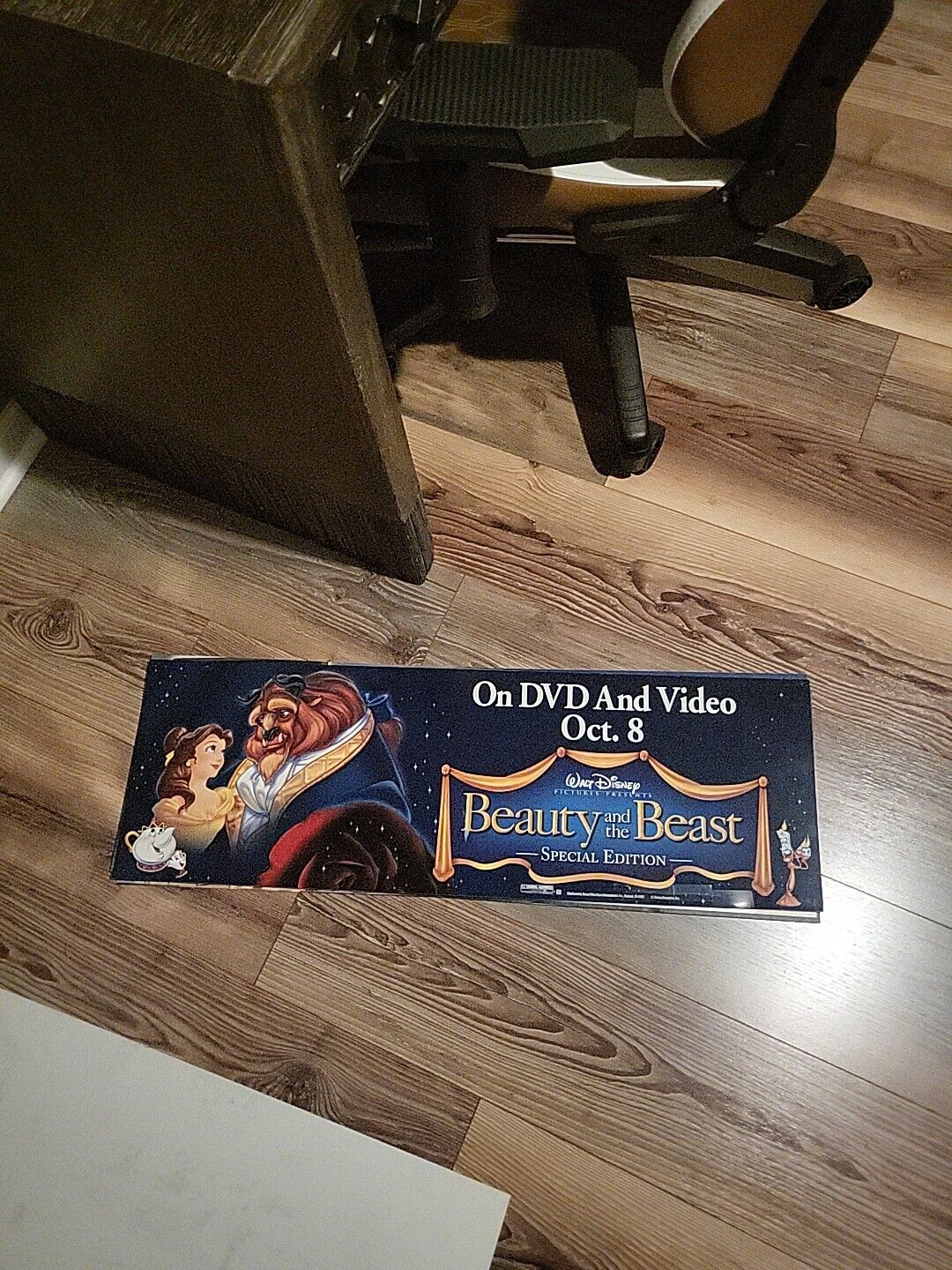 Disney Beauty And The Beast Bus Sign