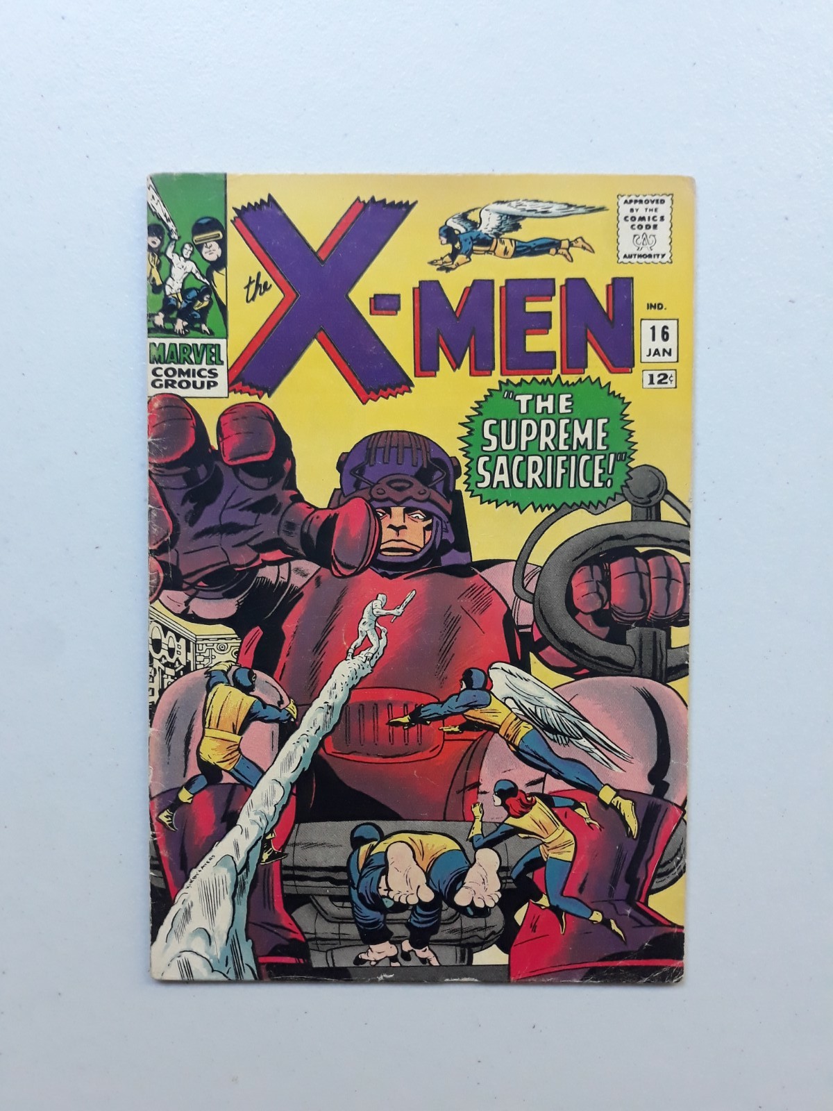 X-Men 16, Marvel Comics 1966 X-Men 16, Marvel Comics 1966