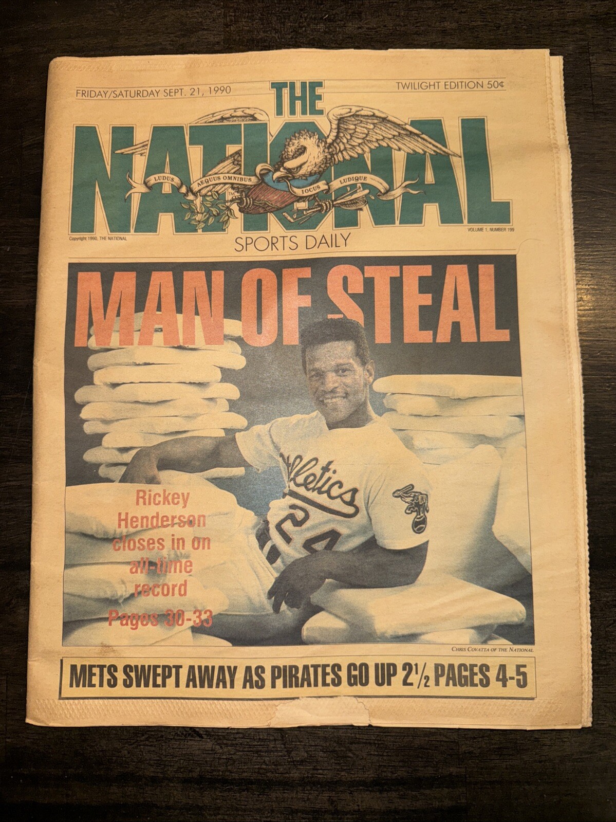 The National 9/21/1990 Rickey Henderson