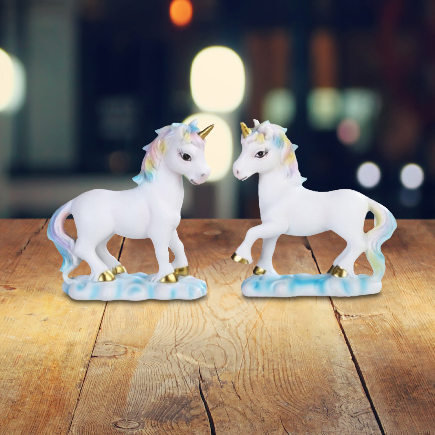 2-Piece Lovely Unicorn with Rainbow Mane 3.5\ 2-Piece Lovely Unicorn with Rainbow Mane 3.5\