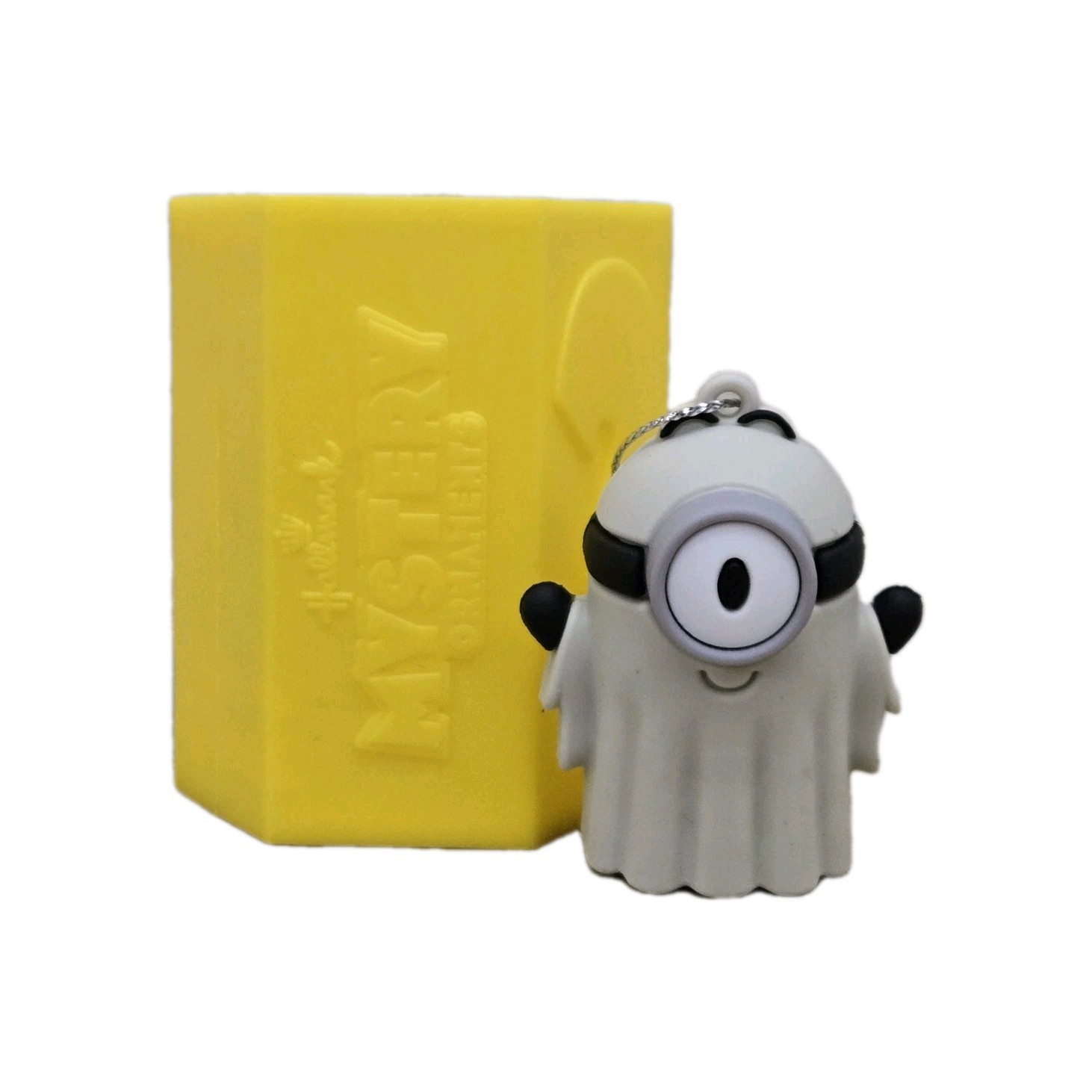 Hallmark Illumination\'s MINIONS GHOST STUART Halloween Mystery Ornaments