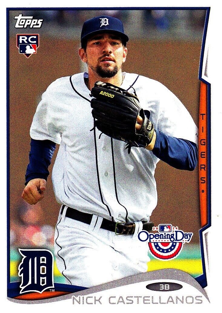 NICK CASTELLANOS 2014 TOPPS OPENING DAY ROOKIE