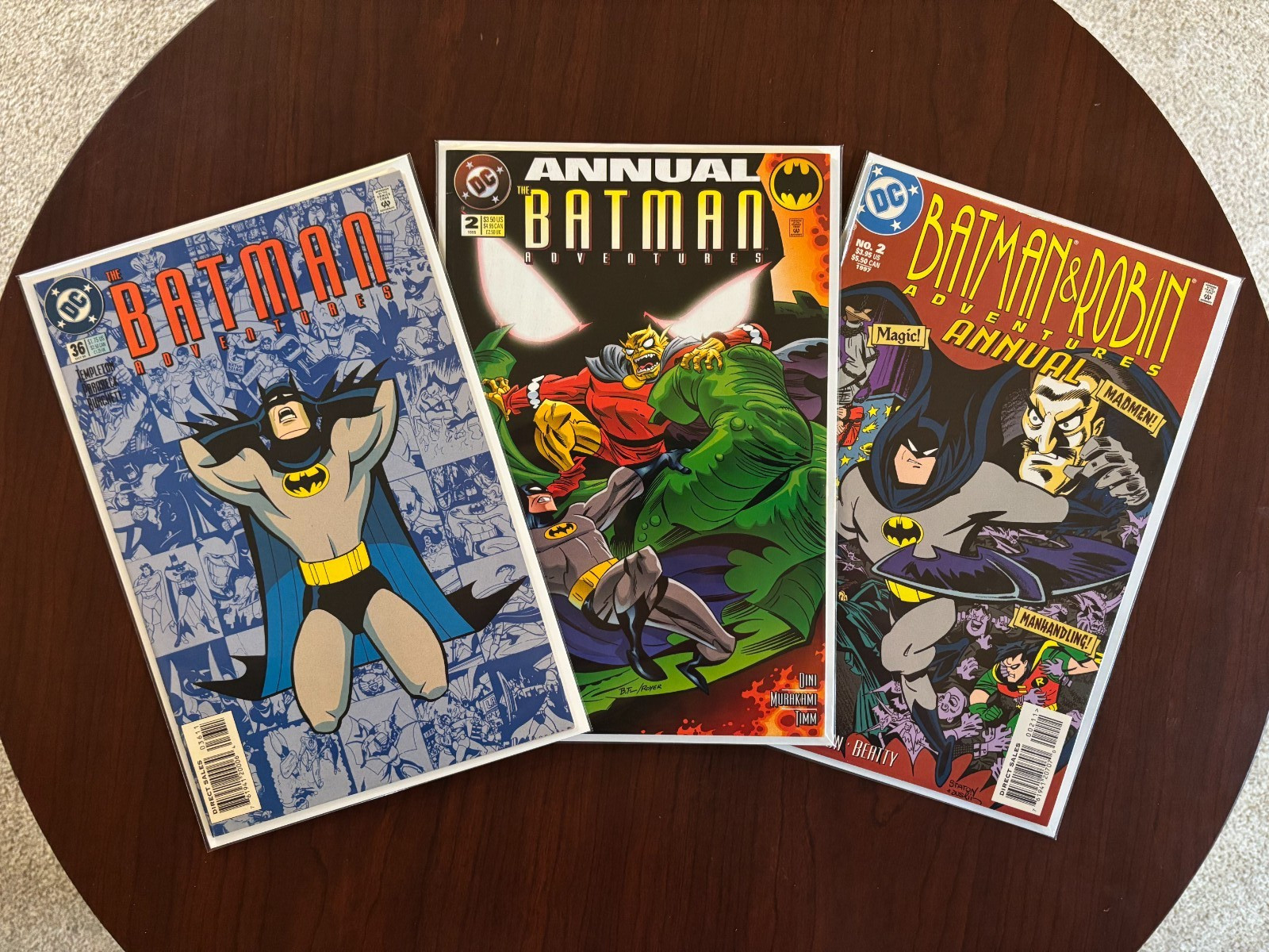 Batman Adventures #36, Annual #2, Batman & Robin Adventures Annual #2 (1995-96)